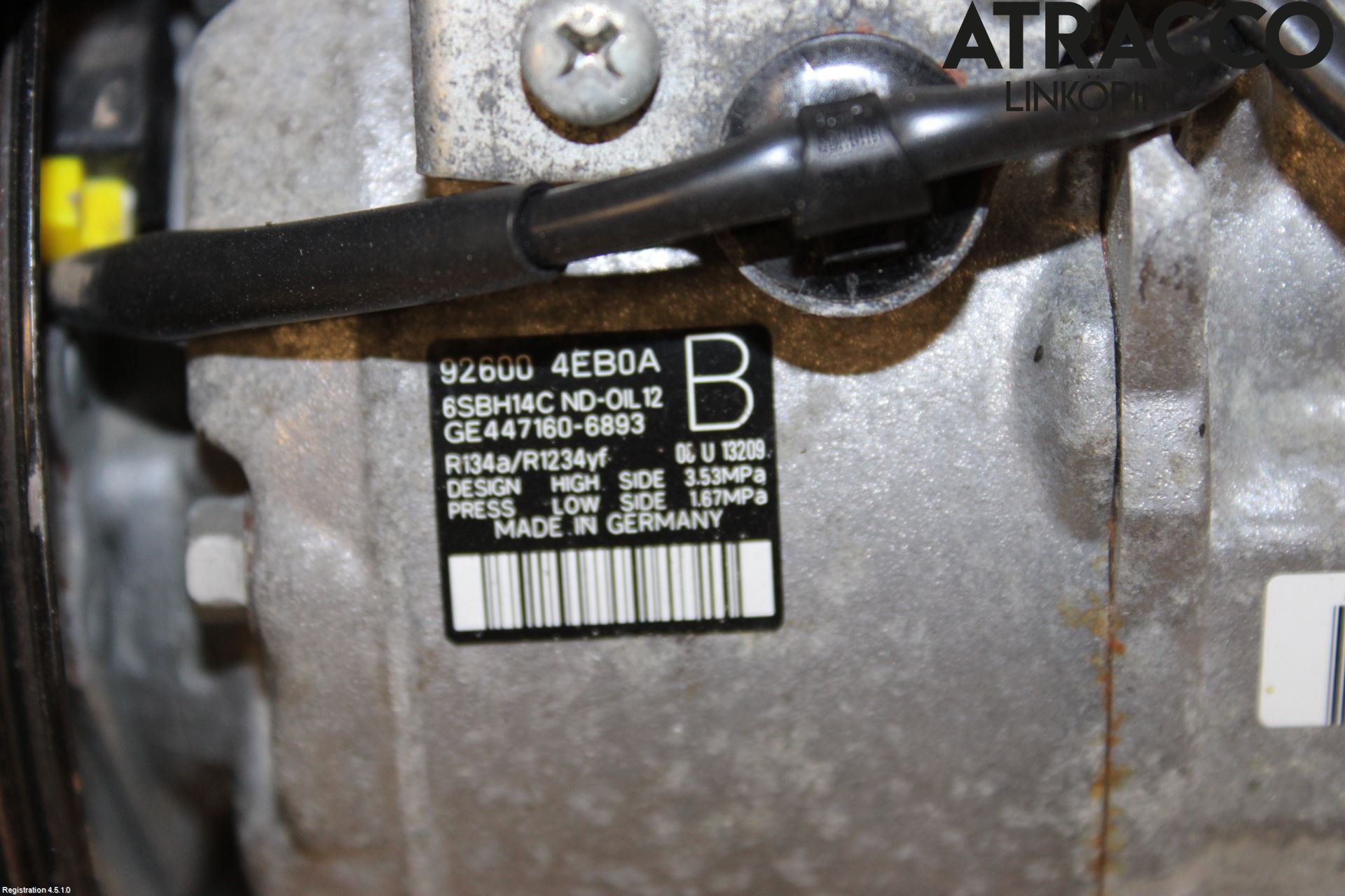 Nissan QASHQAI 17-21 Ac Kompressor