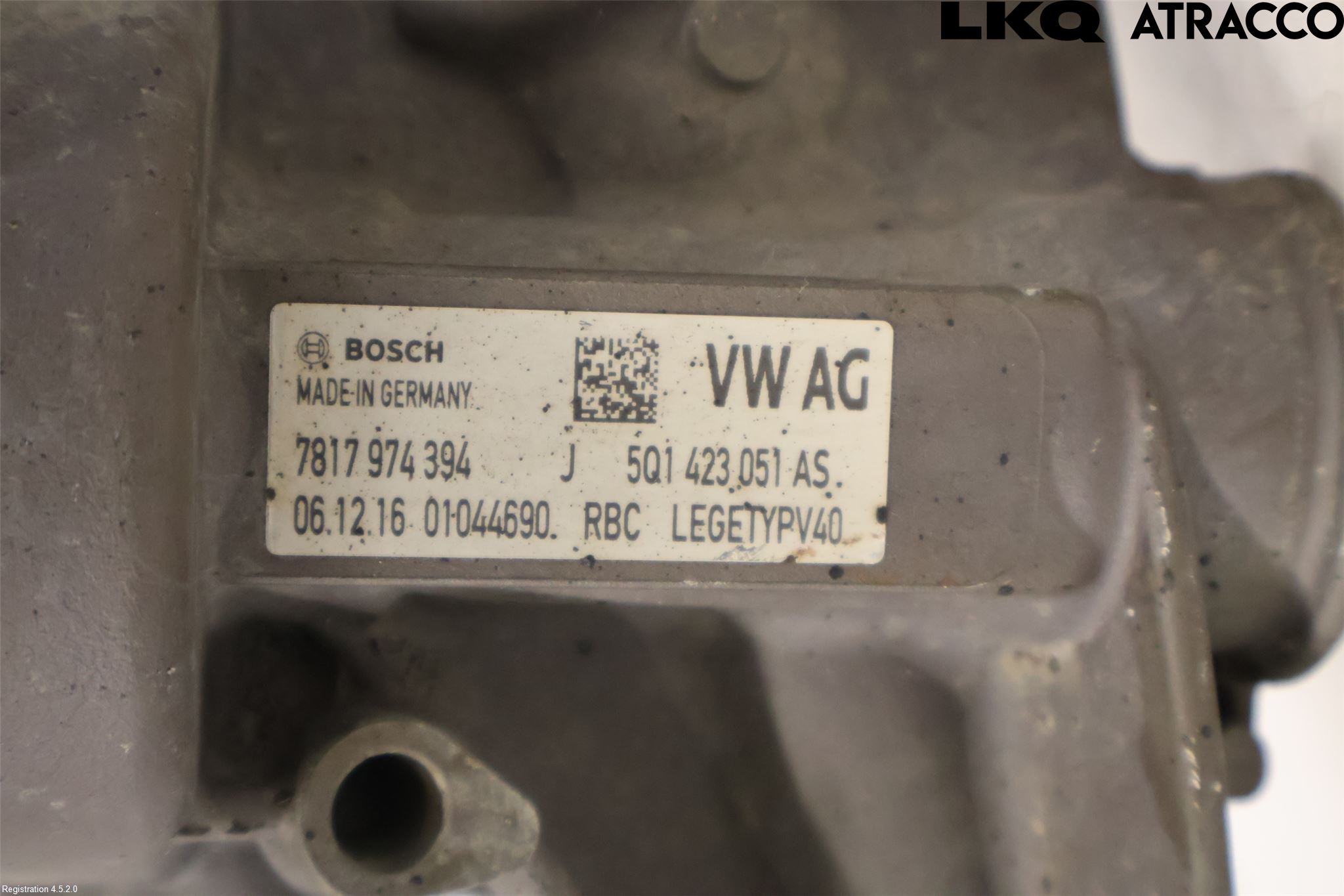 Volkswagen VW GOLF / E-GOLF VII 13-20 Styrväxel-Snäcka Elektrisk