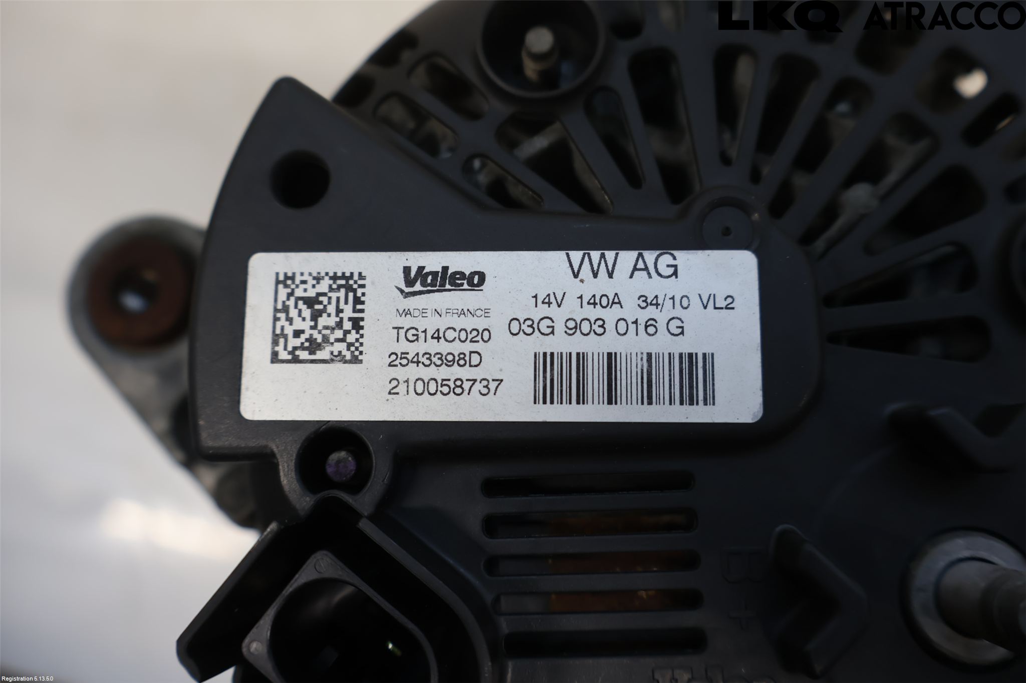 Audi A4/S4 08-11 Generator