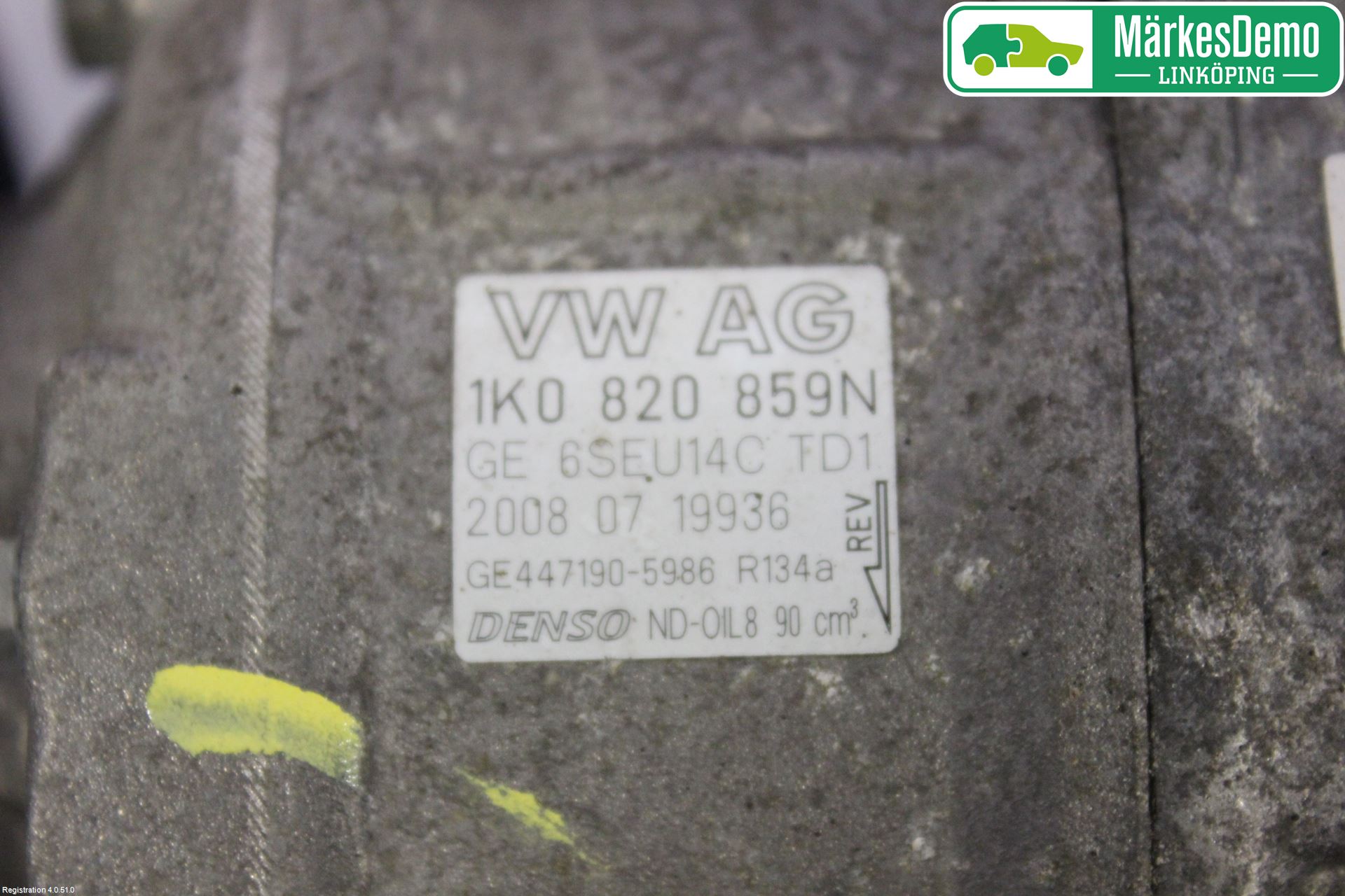 Audi A3/S3 05-13 Ac Kompressor