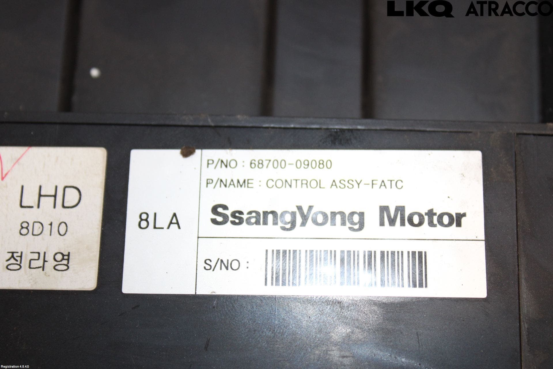 SsangYong SSANG YONG ACTYON/SPORT 06-17 Ac Styrenhet Ac Manöveren