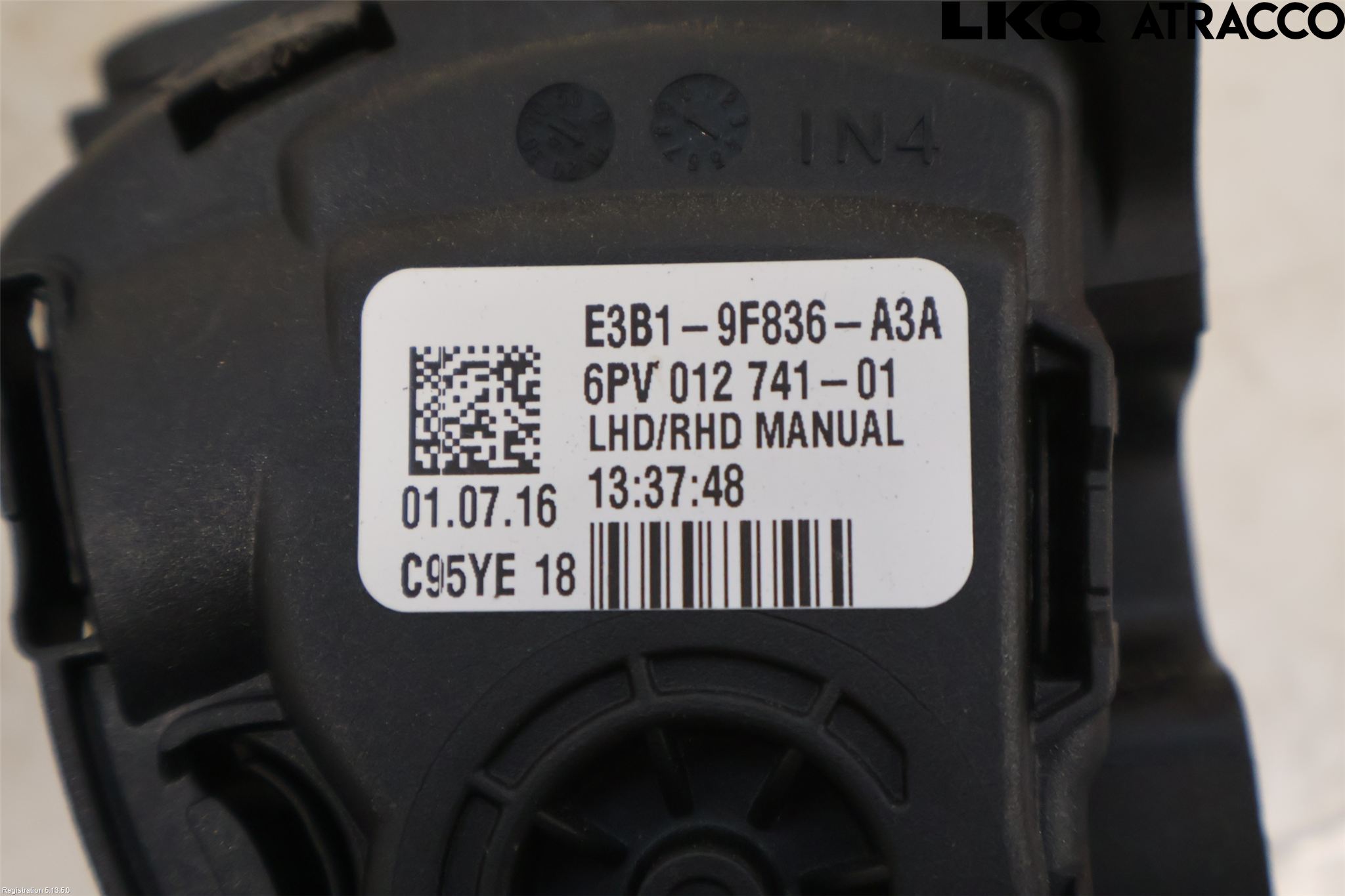 Ford KA+ 16-20 Gaspedal