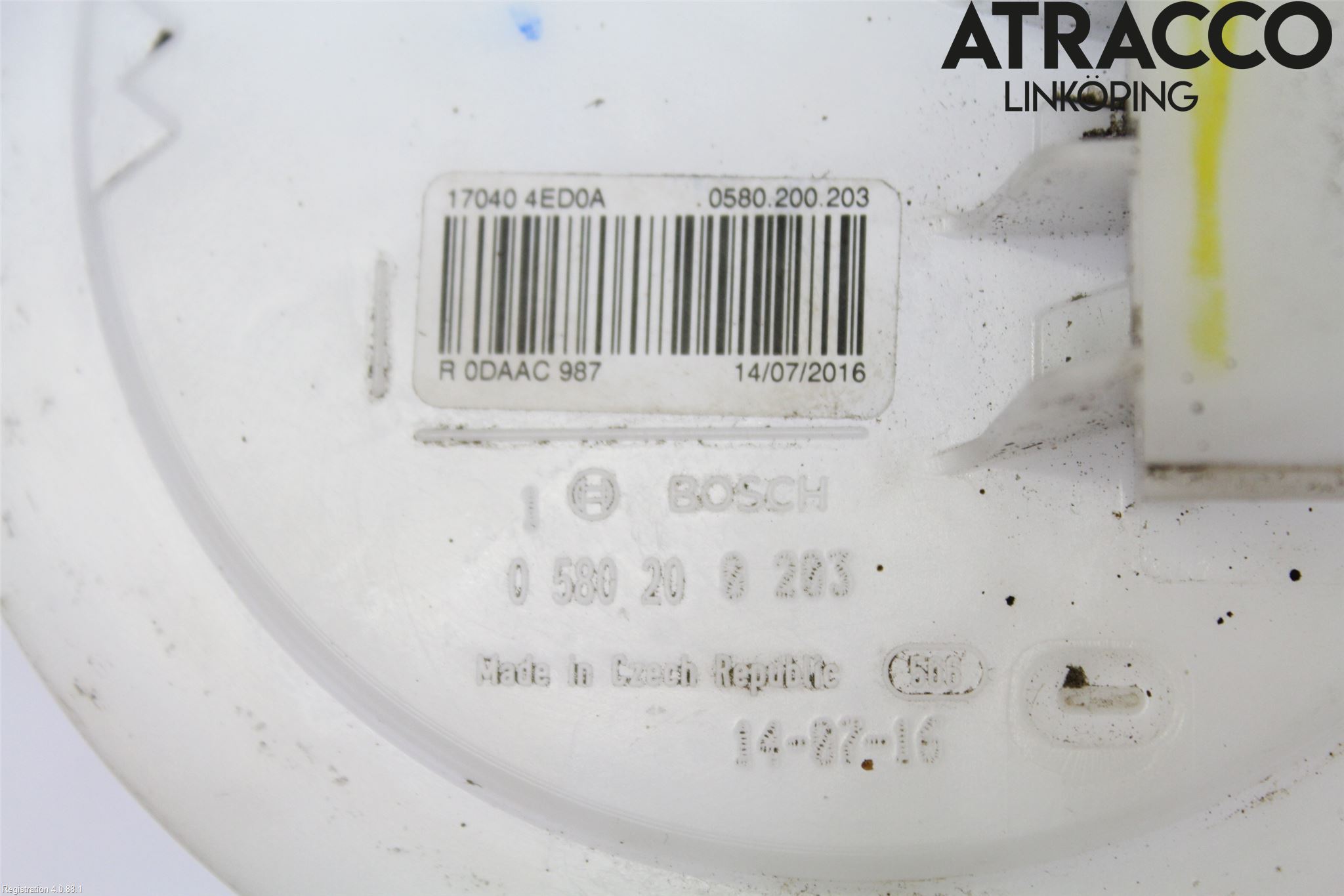 Nissan QASHQAI 14-17 Bränslepump El