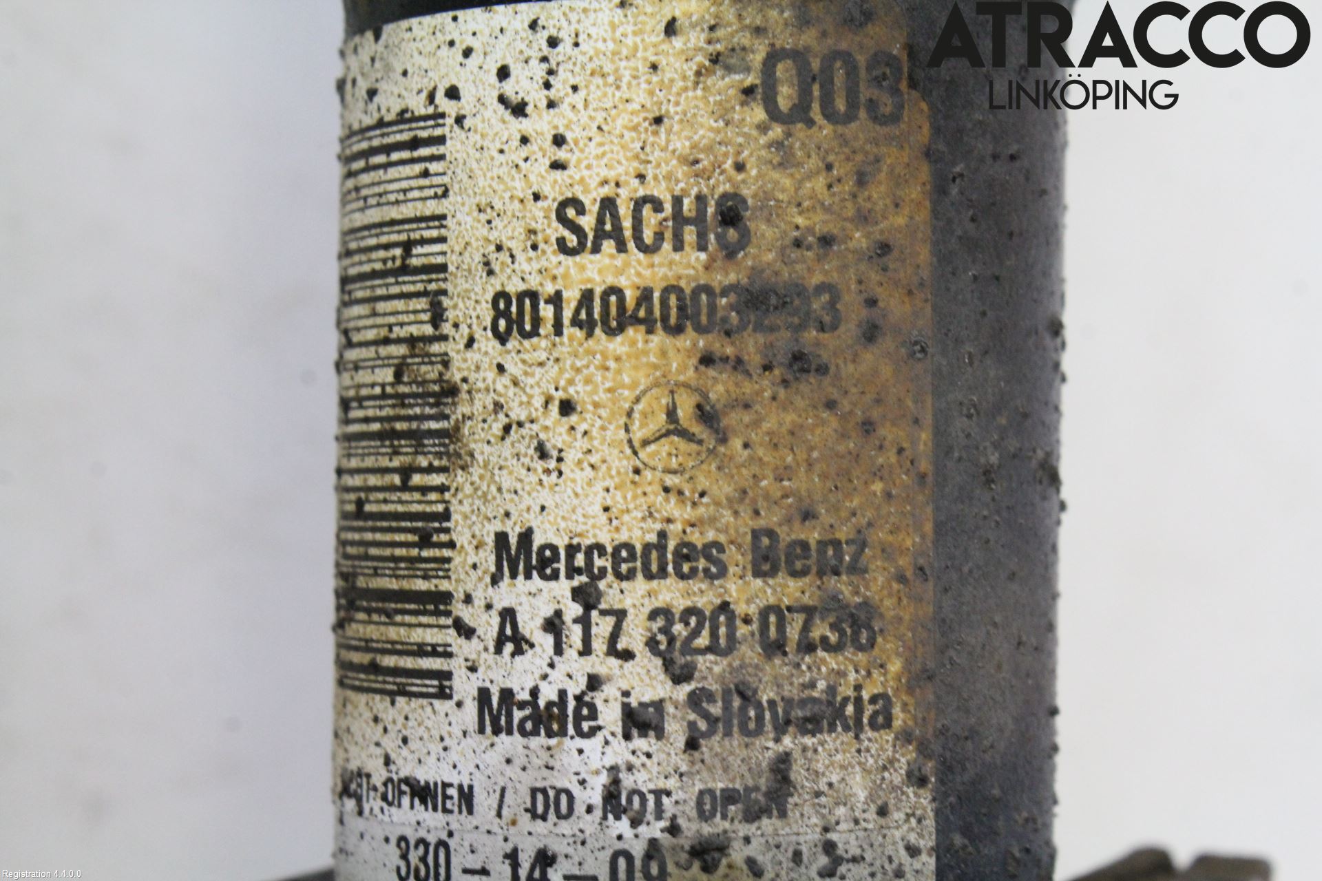 Mercedes-Benz MB CLA-KLASS (C117/X117) 13-19 Fjäderben Fram Vänster