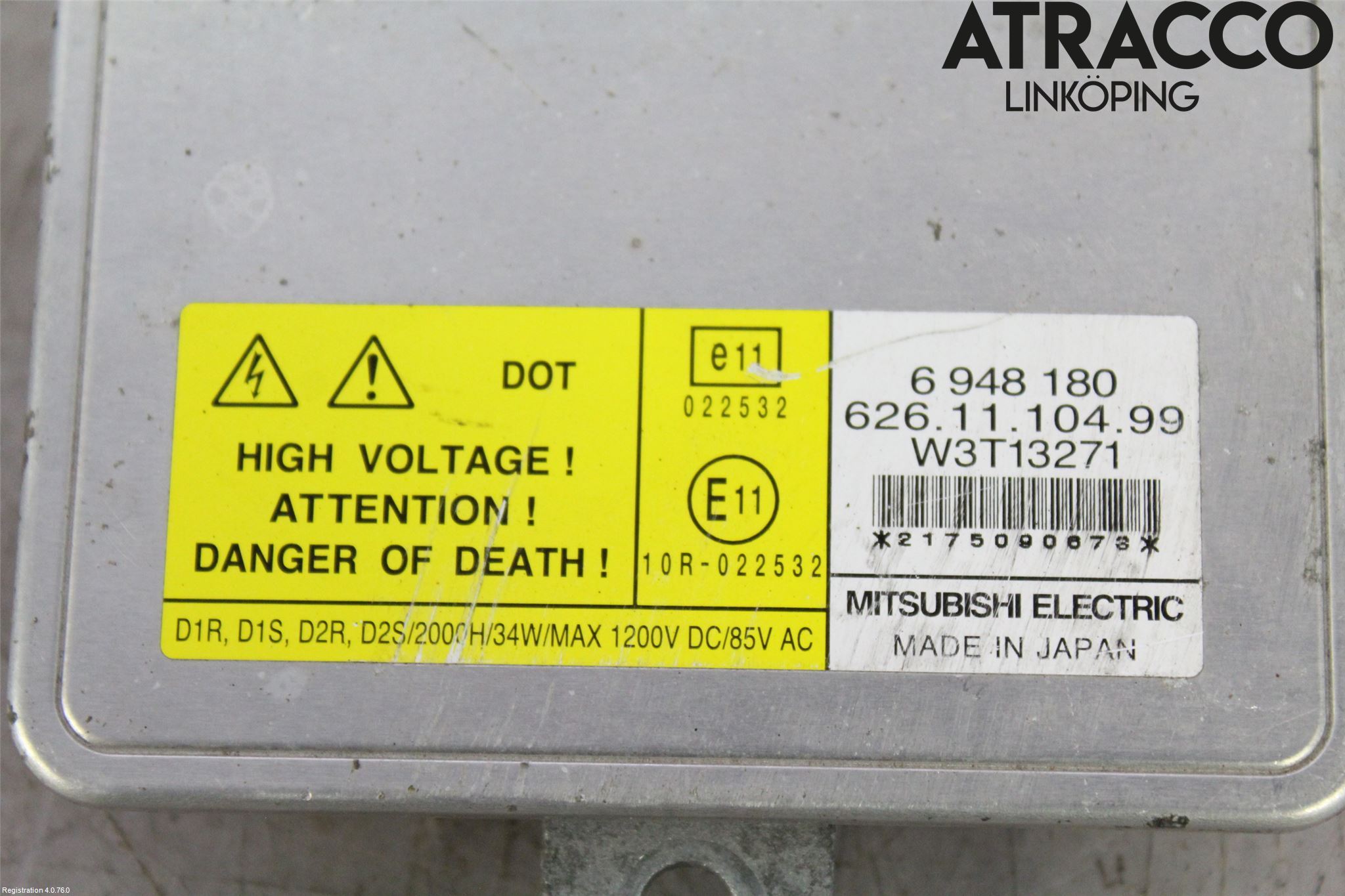 BMW 3 E90/91 SED/TOU 05-12 Styrenhet Strålkastare