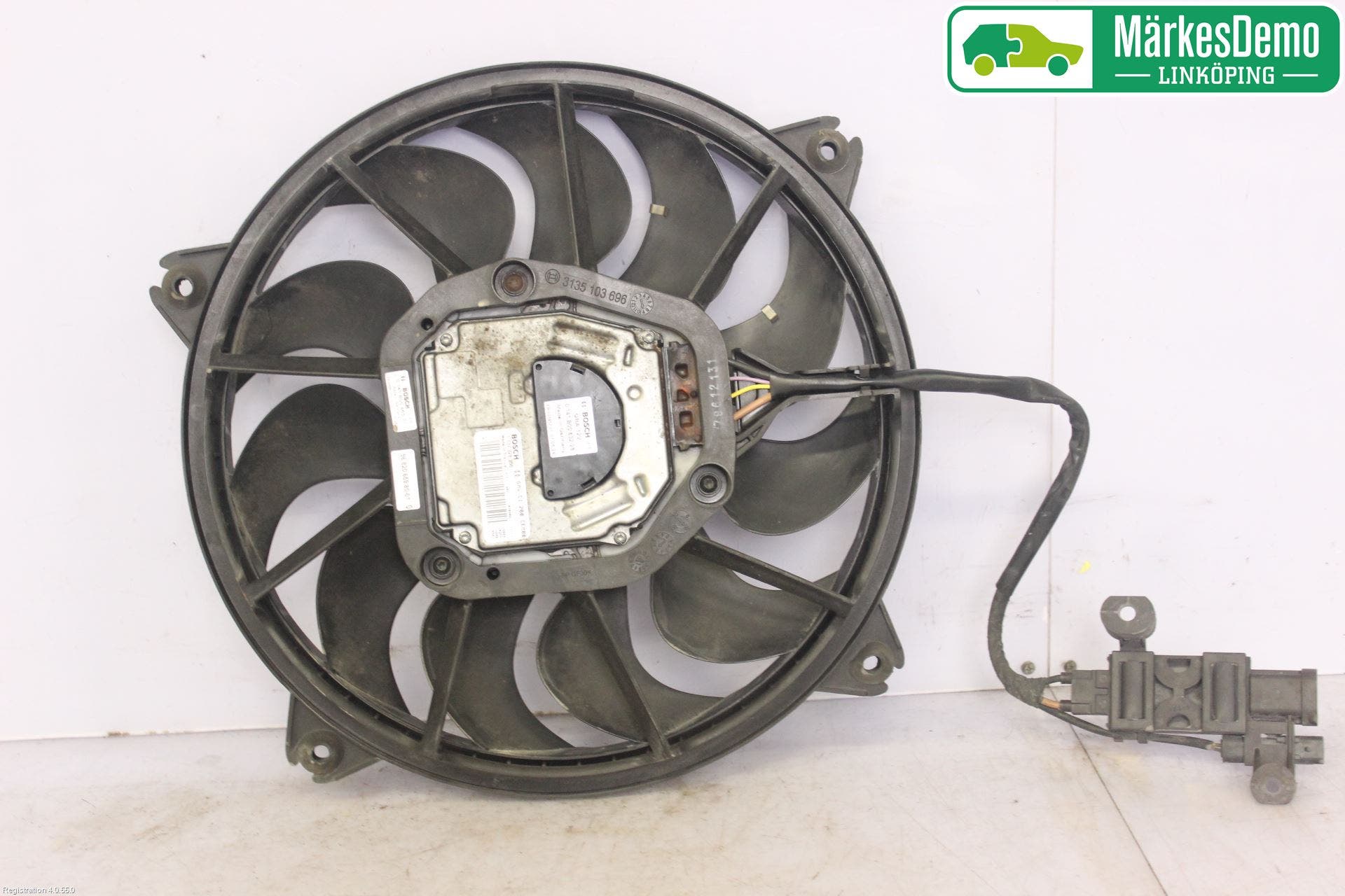 Citroen C4 PICASSO 06-13 Kylfläkt El