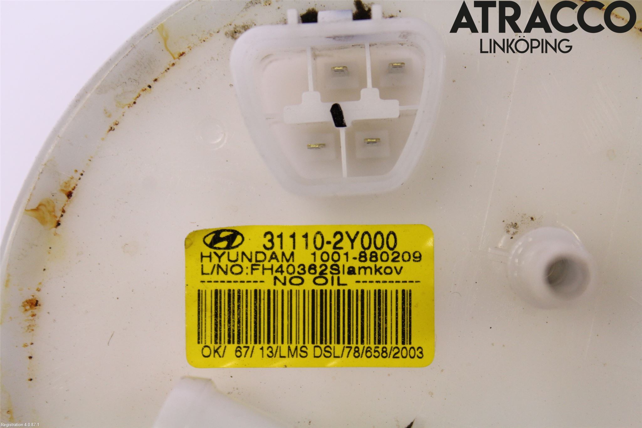 Hyundai ix35 Bränslepump El