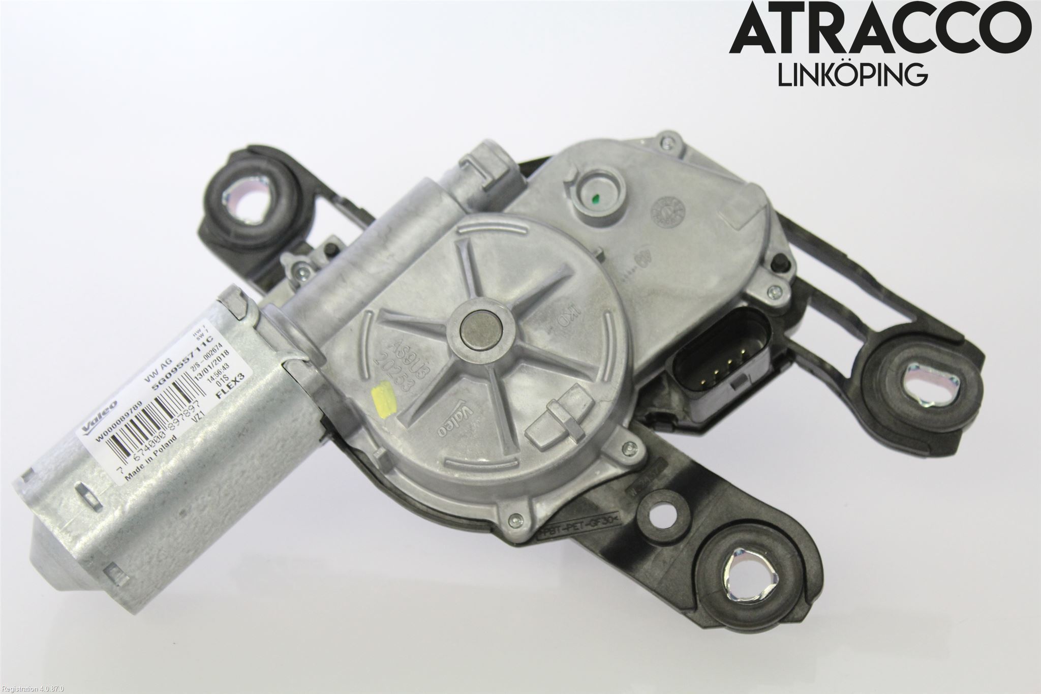 Volkswagen VW GOLF SPORTSVAN 15-20 Torkarmotor Baklucka