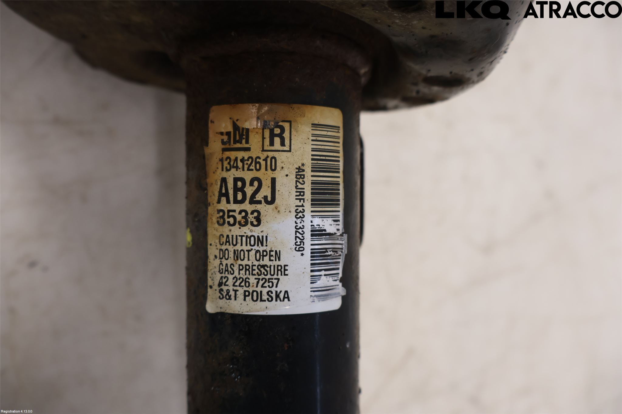Opel ASTRA J 10-15 Fjäderben Fram Höger