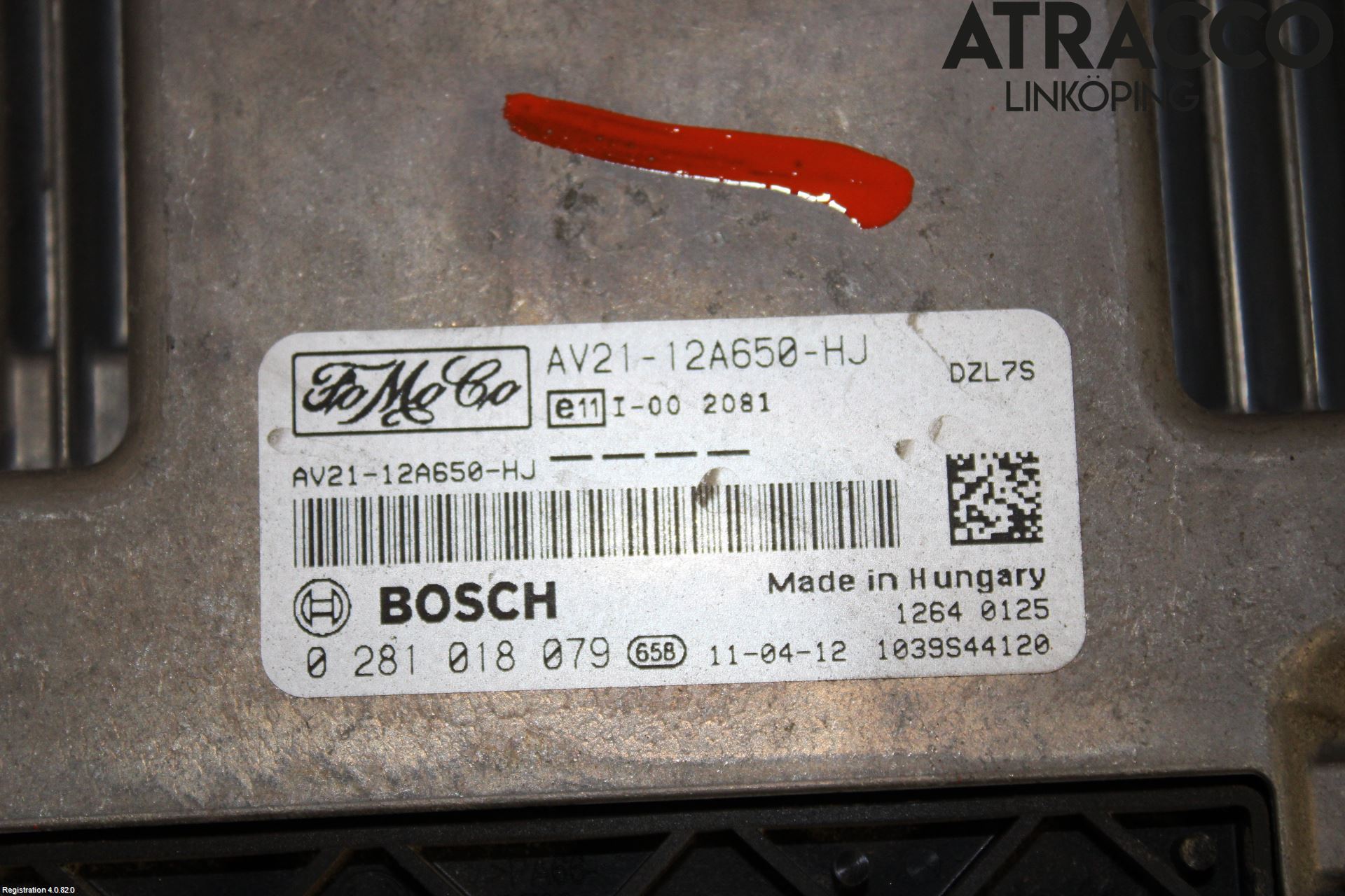 Ford FIESTA 09-12 Styrenhet Insprut Bensin