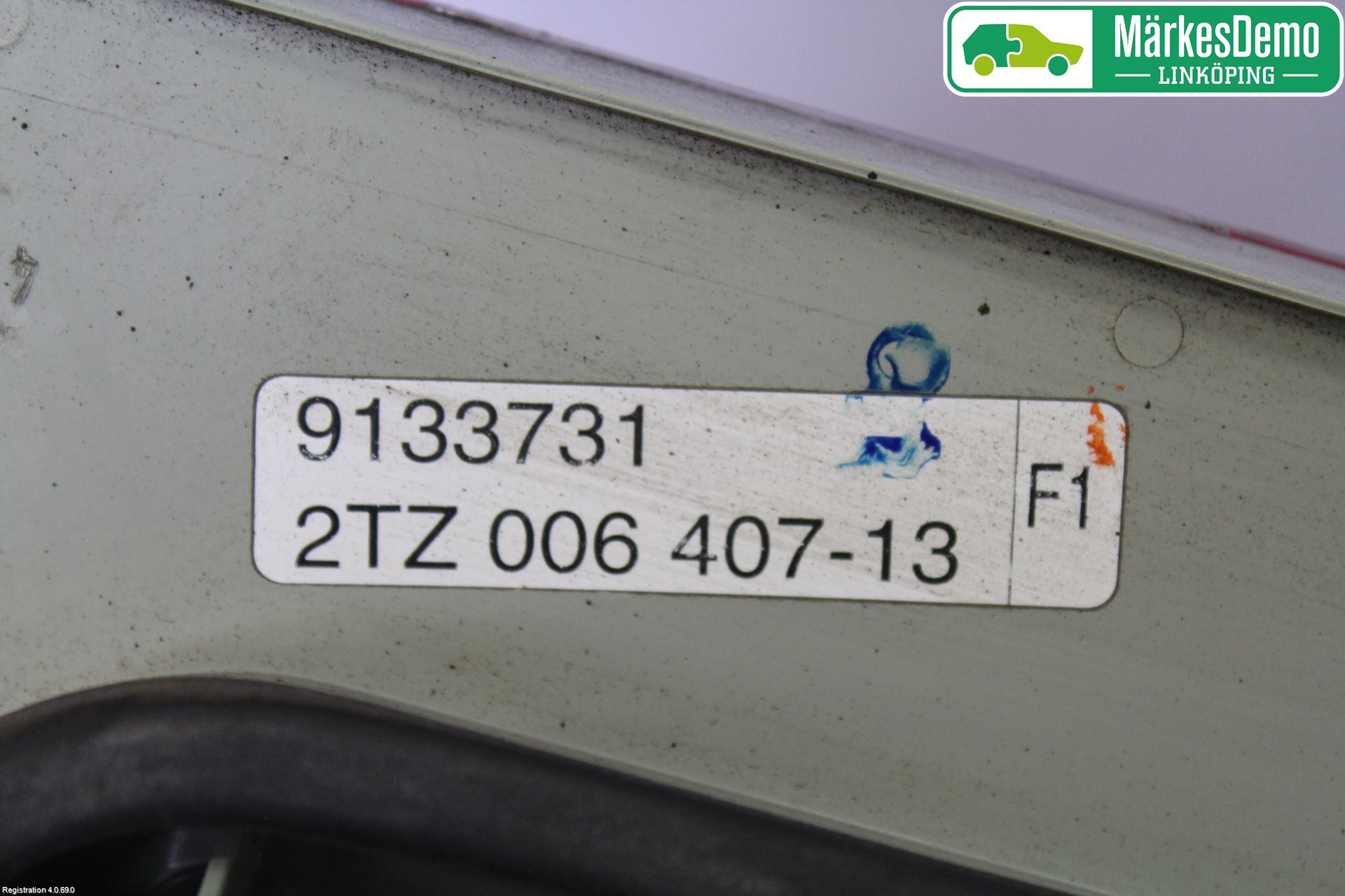 Volvo 940 91-98 Bakljus Lucka Vä