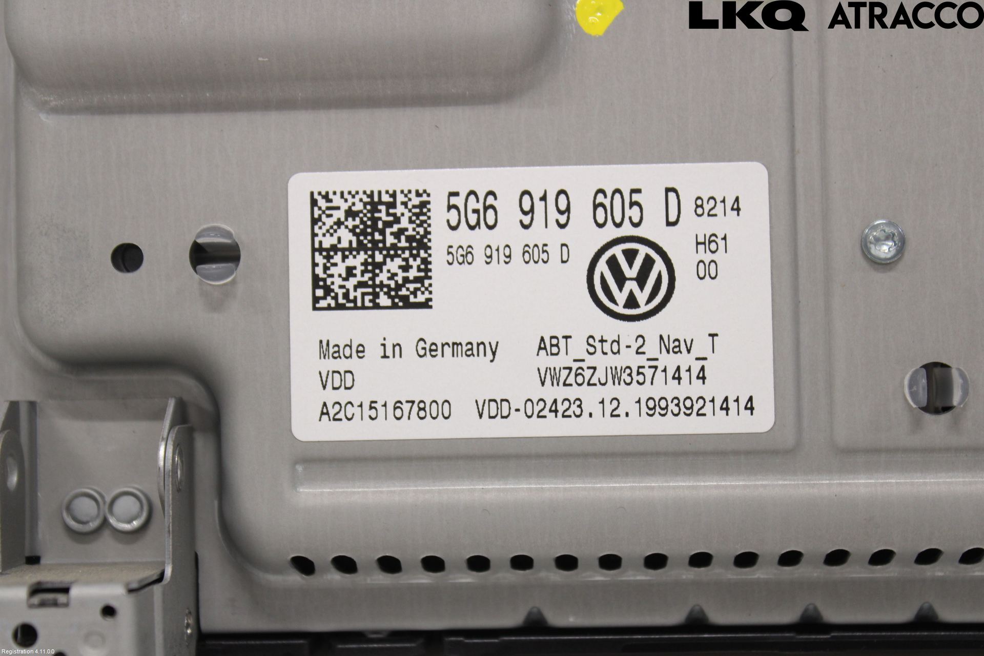 Volkswagen VW TRANSP/CARAVELLE (T6) 16-22 Cd Radio - Multimediapanel