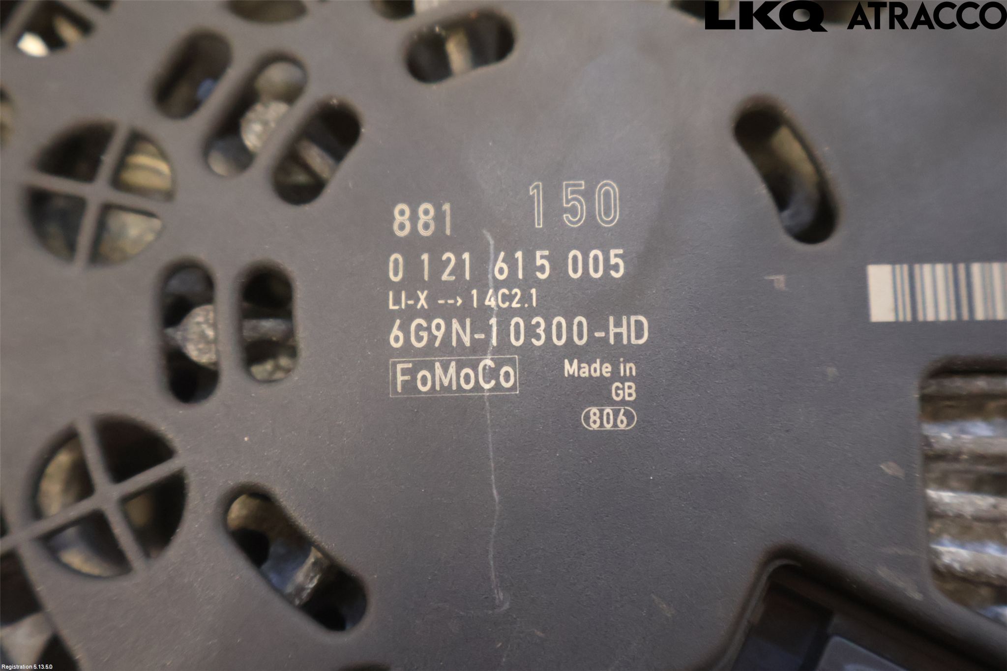 Volvo V70 08-13 Generator
