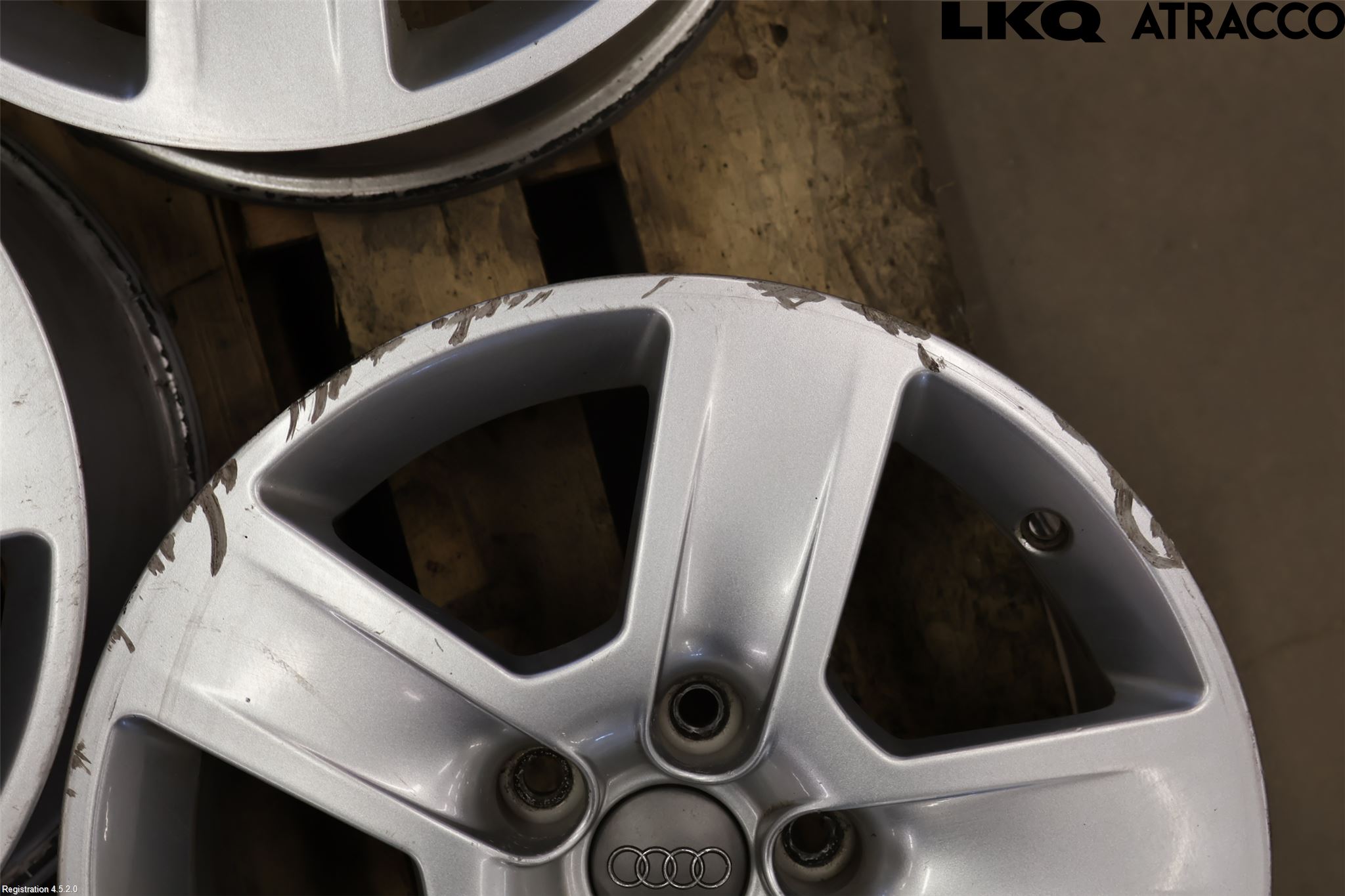 Audi A4/S4 05-07 Fälgsats Aluminium