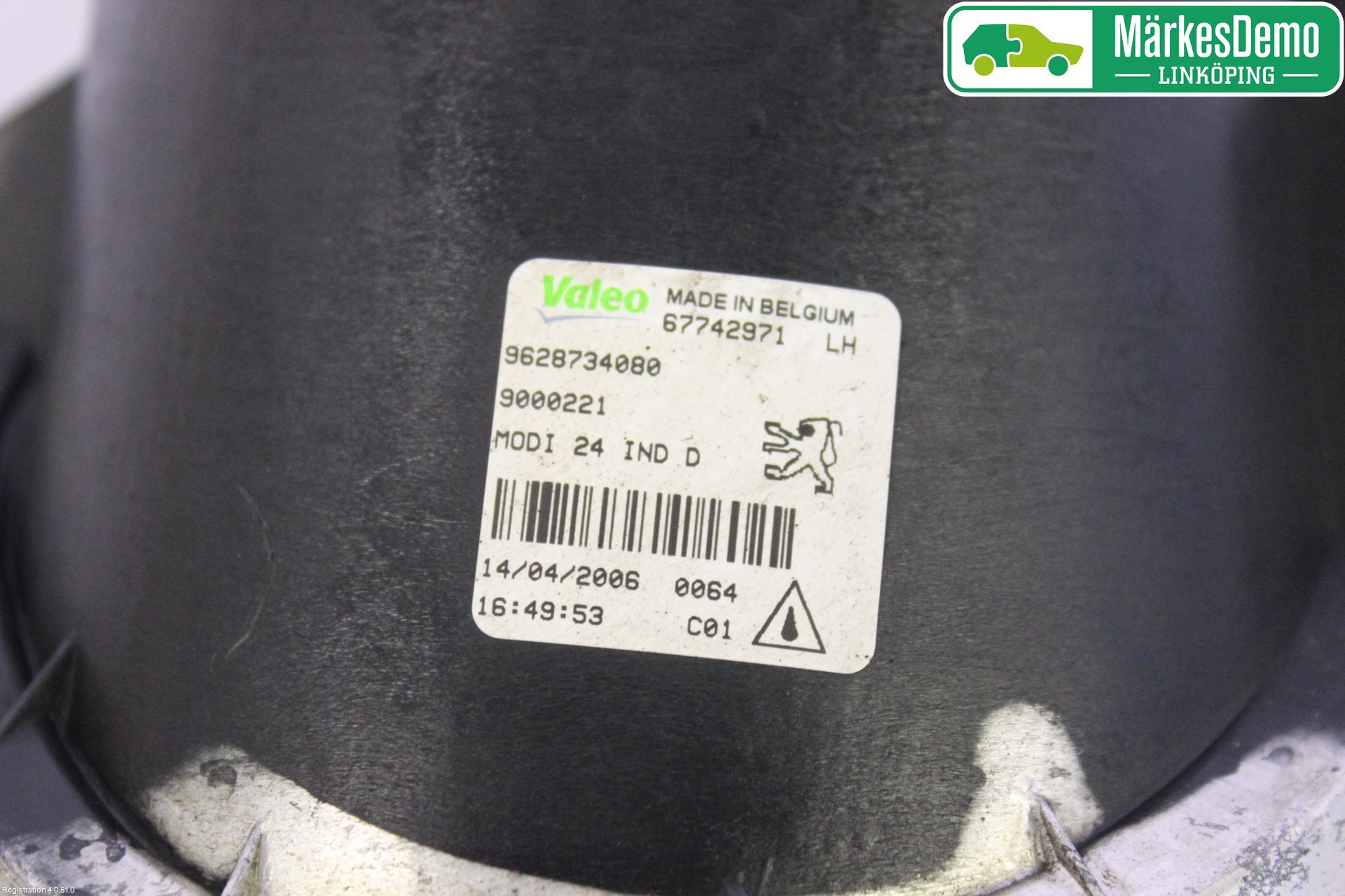 Peugeot 206 98-09 Dimljus-Varselljus Fram