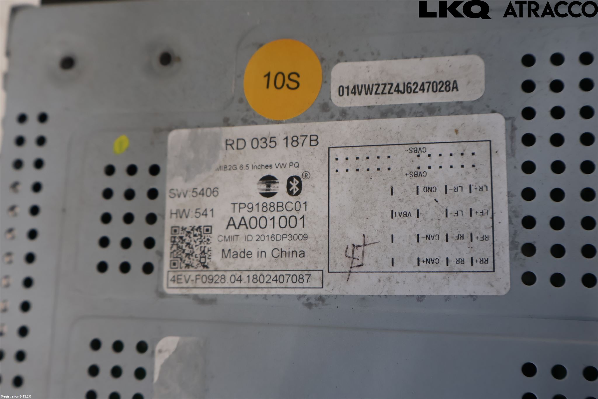 Volkswagen VW CADDY 16-20 Cd Radio - Multimediapanel