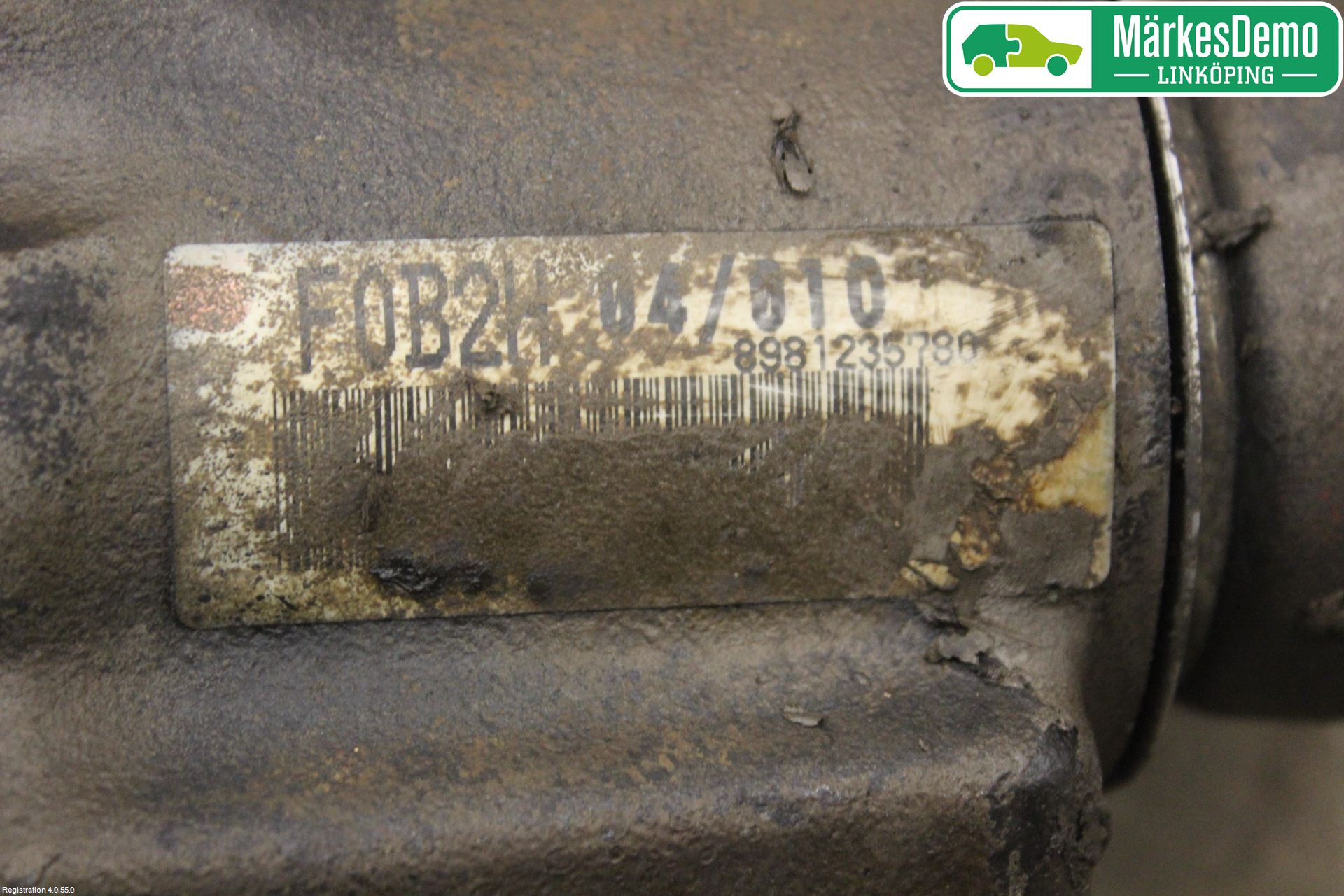 Isuzu D-MAX Framvagn Diffrential