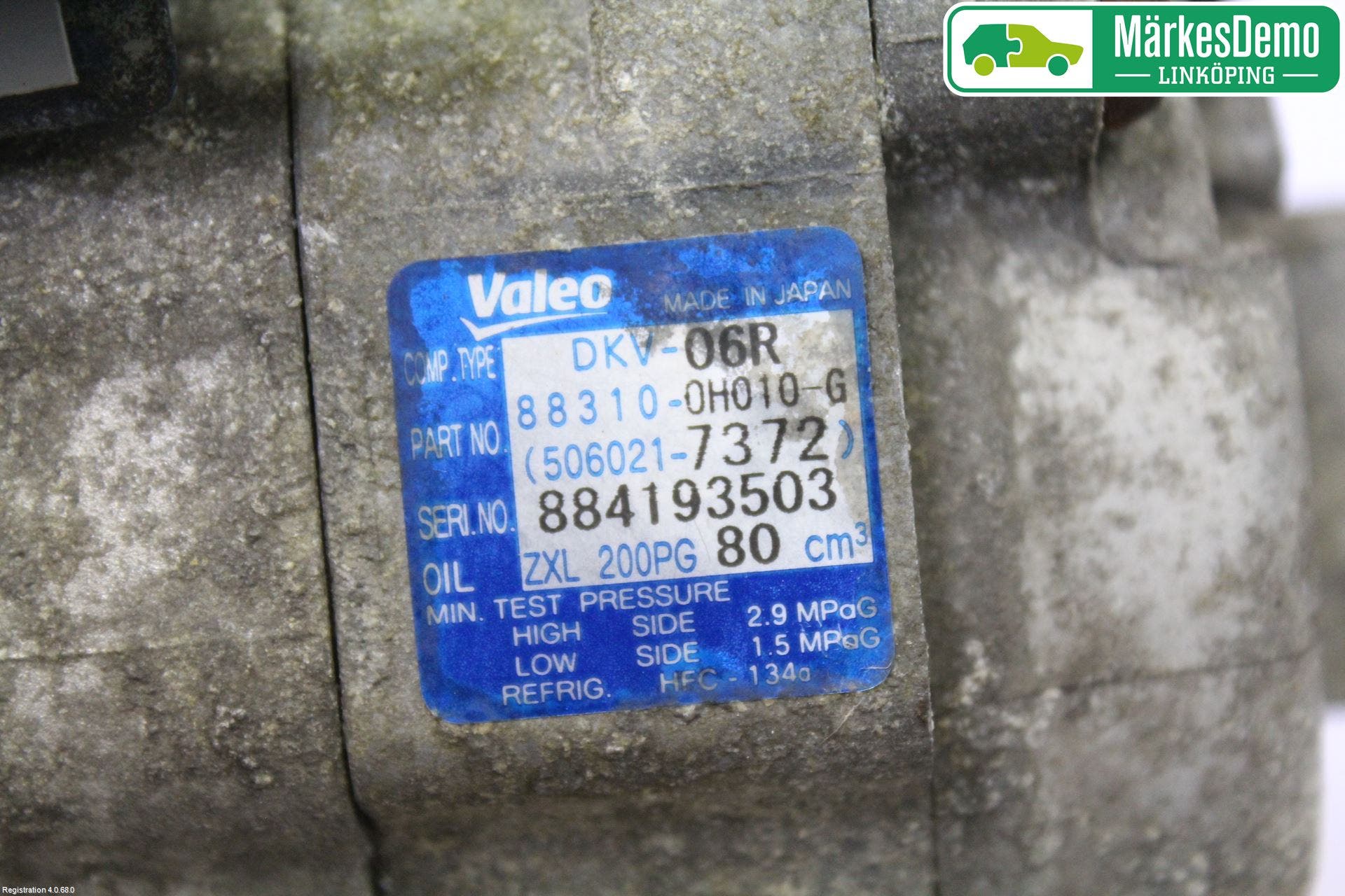 Citroen C1 06-13 Ac Kompressor