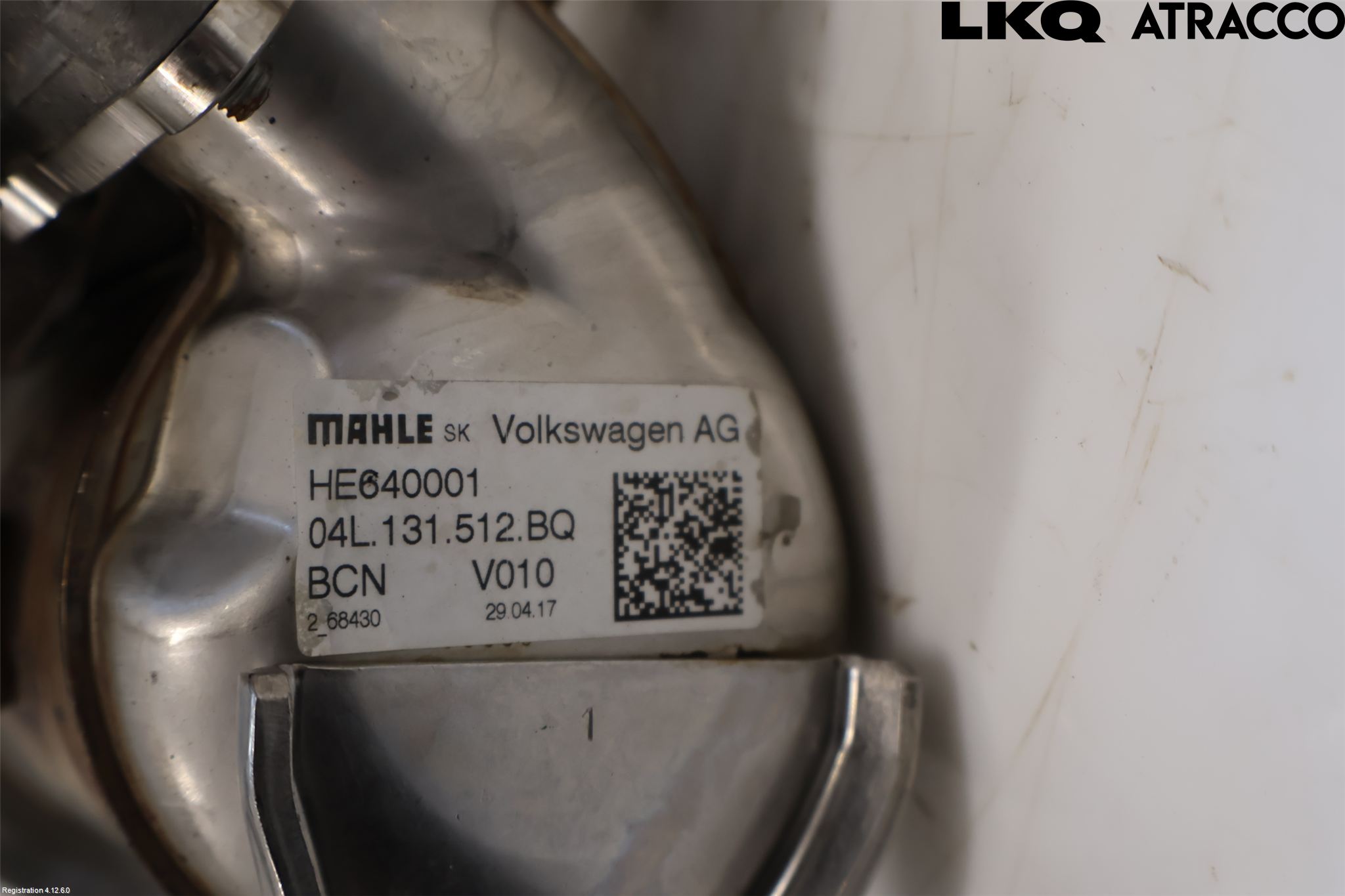 Volkswagen VW TIGUAN 16-24 Avgaskylare