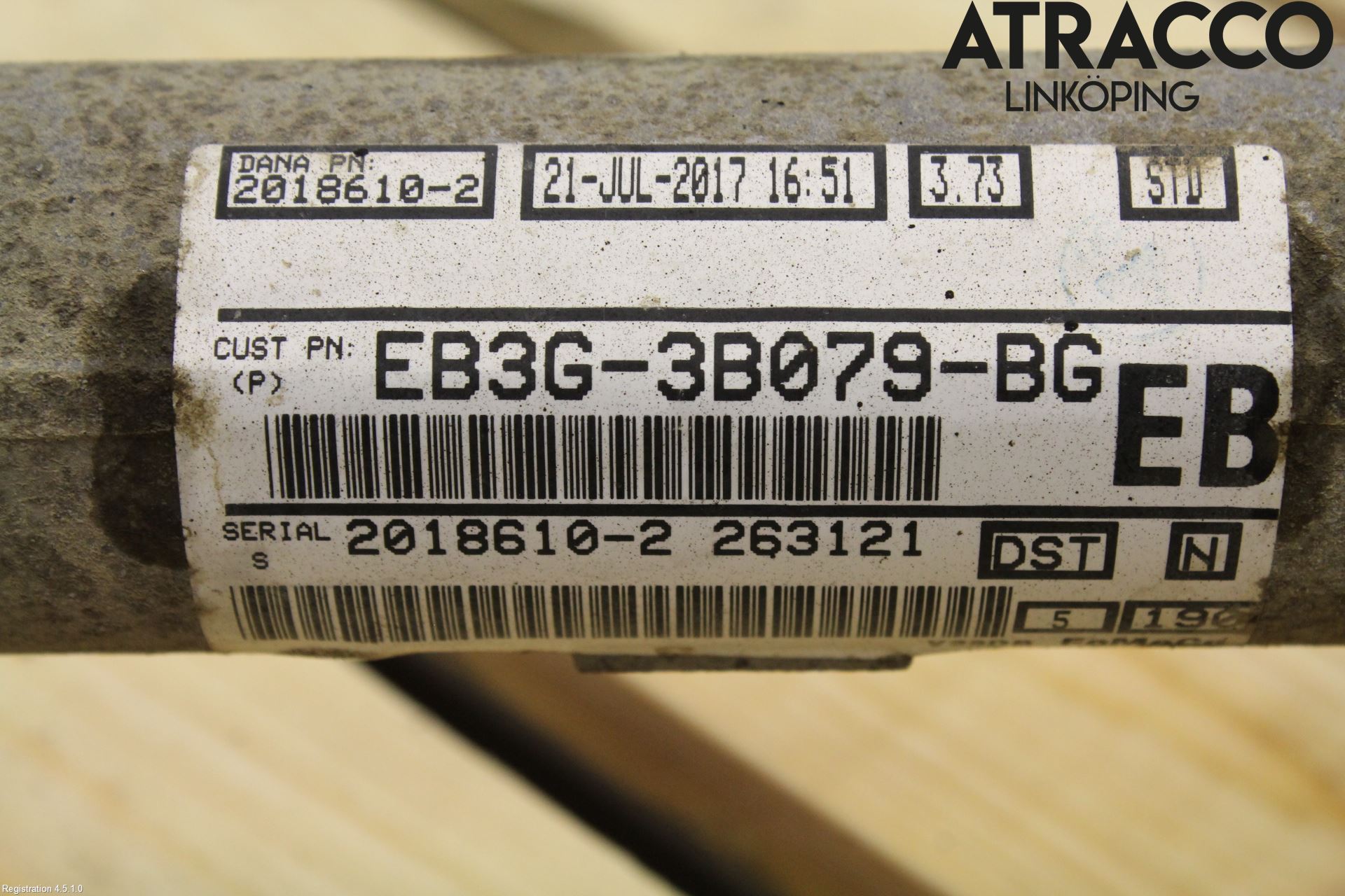 Ford RANGER EU 12-23 Framvagn Diffrential