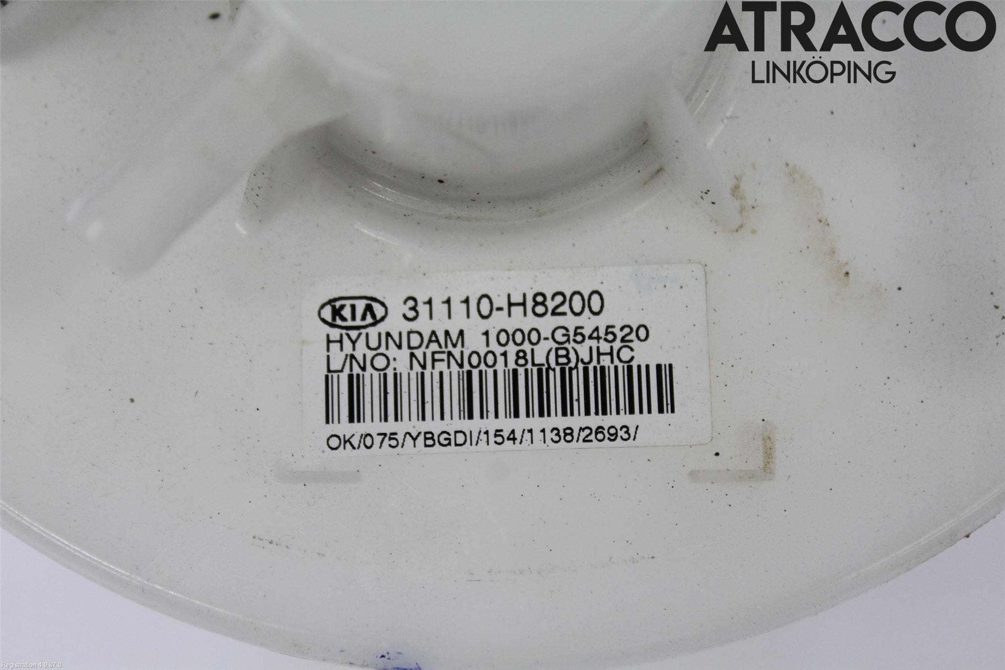 Kia STONIC 18->> Bränslepump El