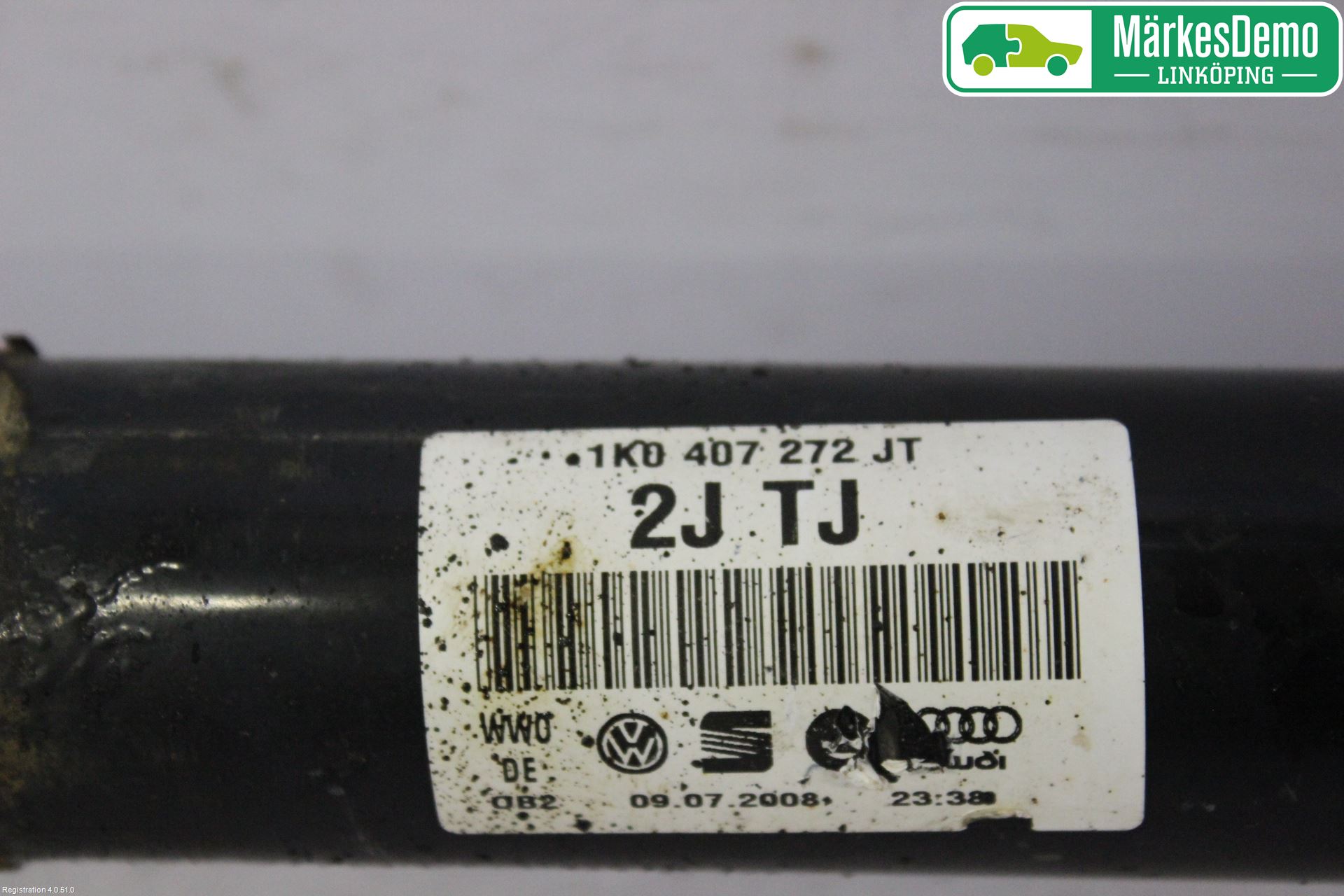 Audi A3/S3 05-13 Drivaxel Fram Höger