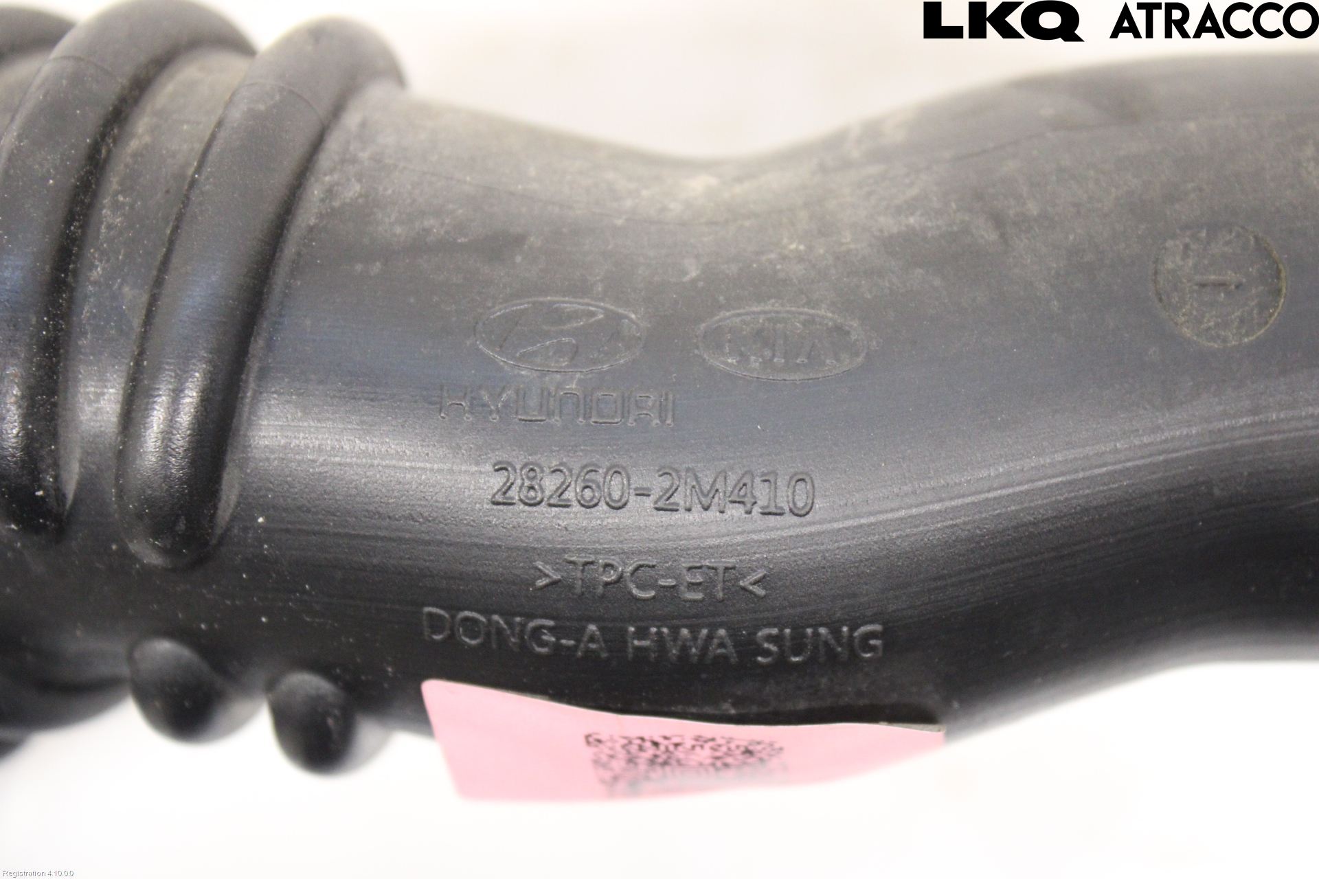 Hyundai TUCSON 05- Laddluft-Intercoolerrör