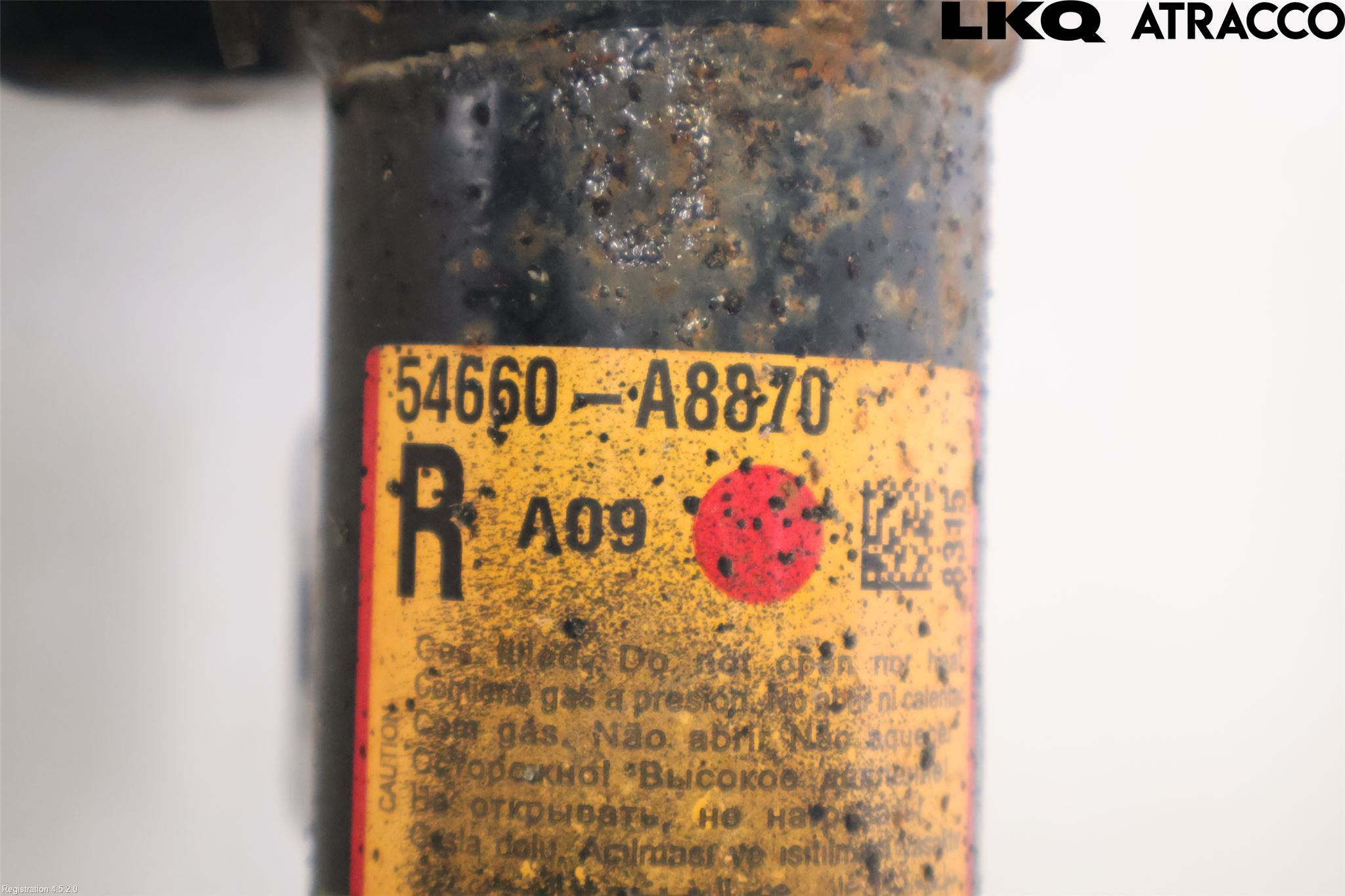 Kia OPTIMA 16-20 Fjäderben Fram Höger