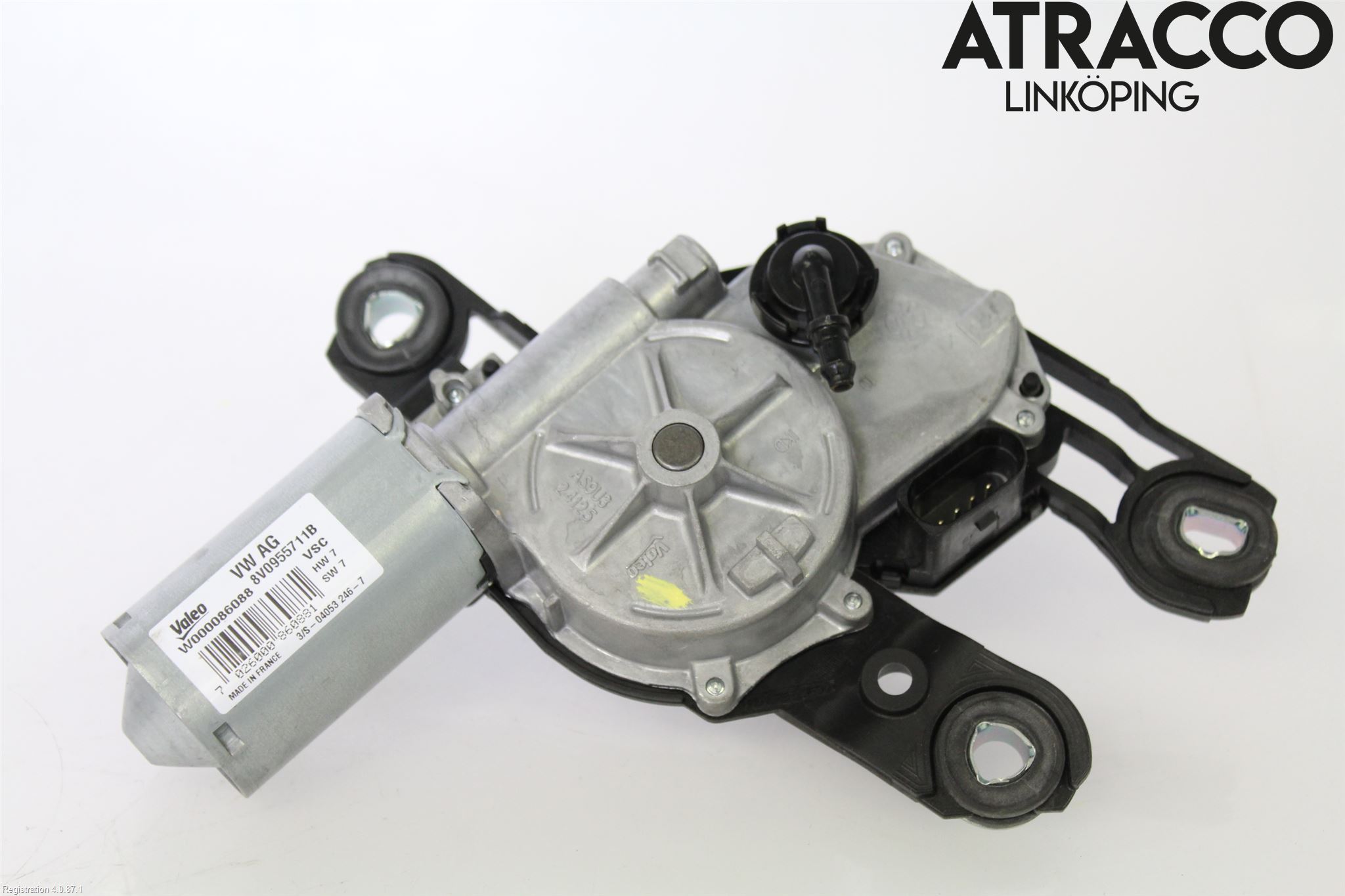 Audi A3/S3 8V 13-20 Torkarmotor Baklucka
