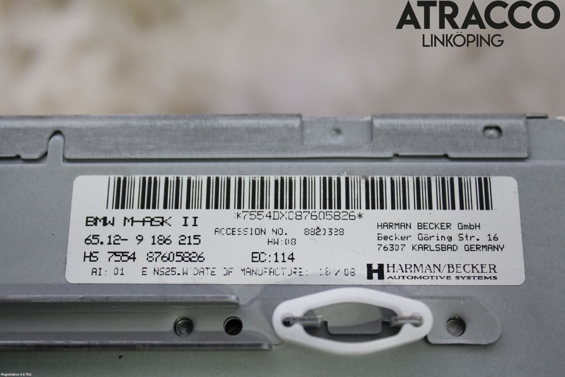 BMW 3 E90/91 SED/TOU 05-12 Cd Radio - Multimediapanel