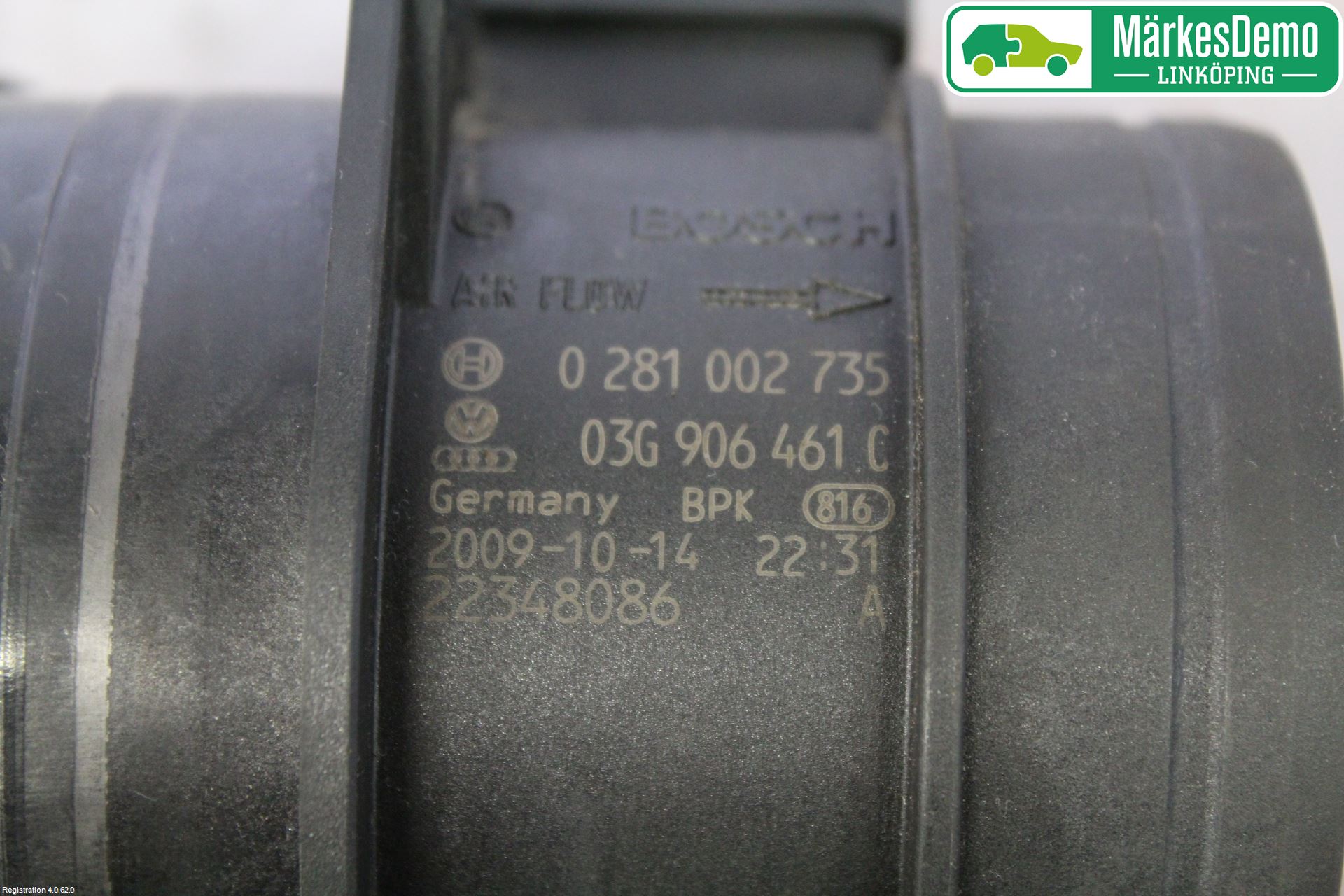 Volkswagen VW PASSAT 05-11 Injluftmassamätare