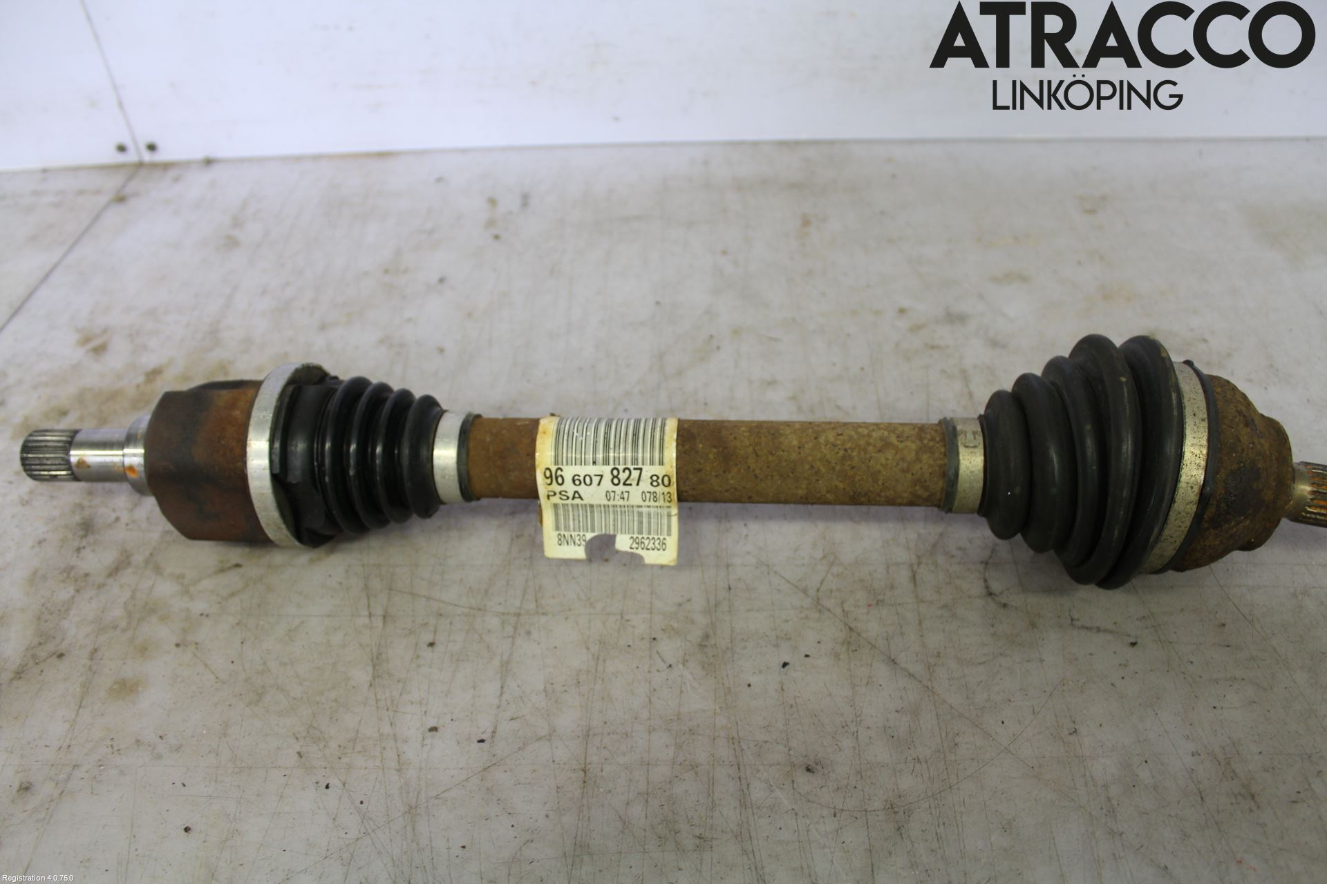Citroen BERLINGO 08-18 Drivaxel Fram Vänster