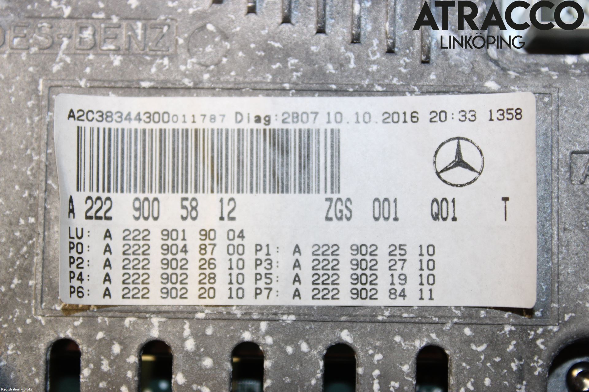 Mercedes-Benz MB SLK/SLC-KLASS (R172) 11-20 Instrument Komb
