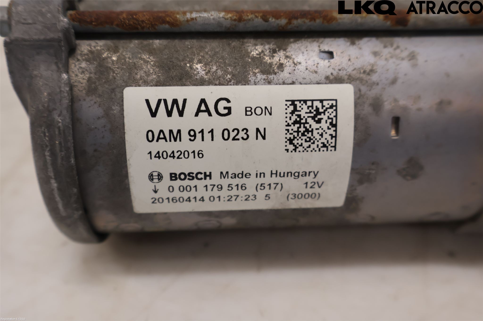 Skoda YETI Startmotor