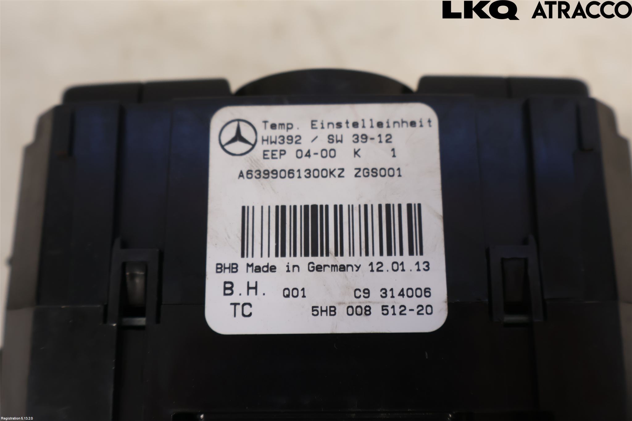 Mercedes-Benz MB VITO/VIANO (W639) 04-14 Ac Styrenhet Ac Manöveren