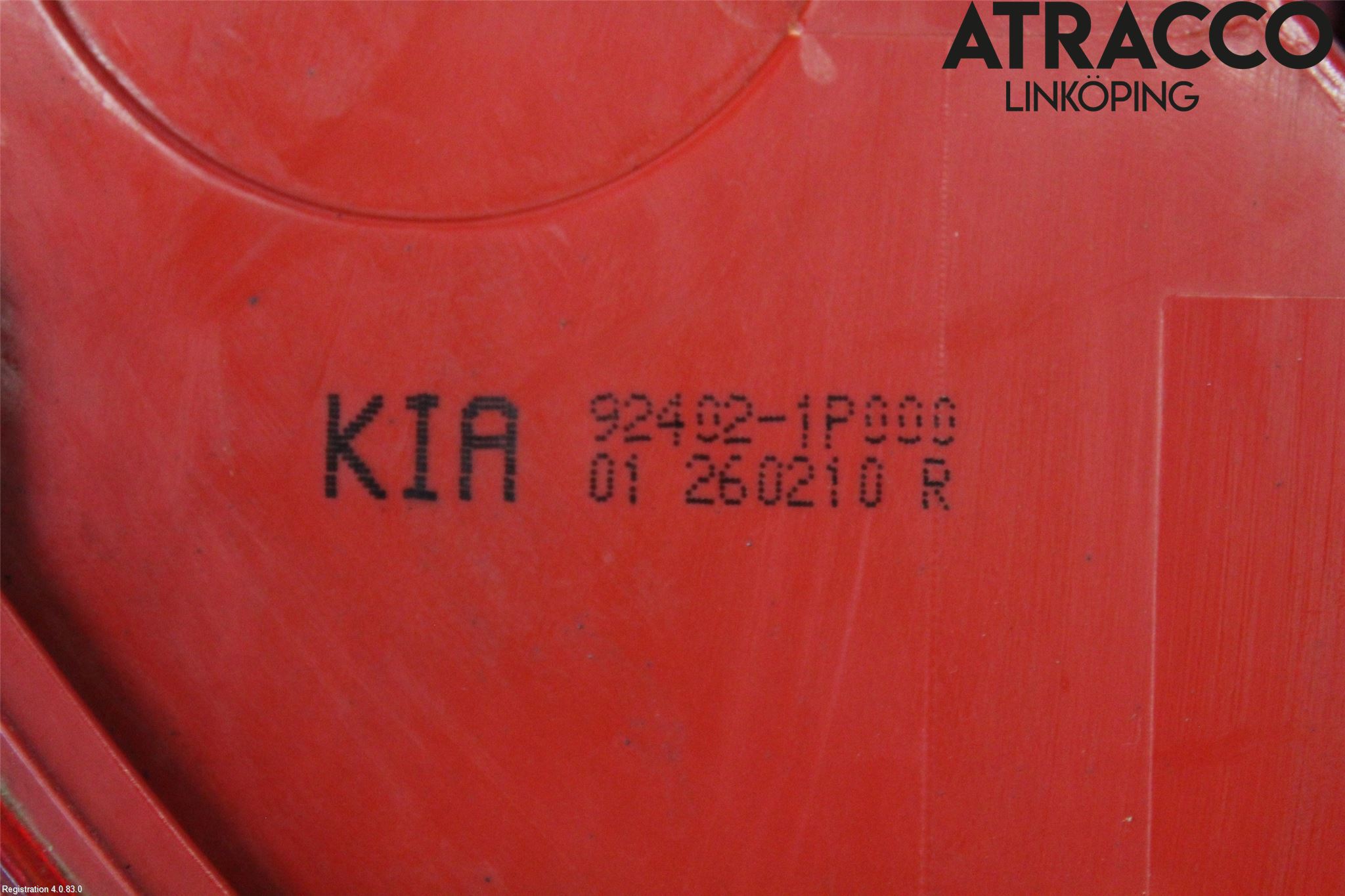 Kia VENGA 10-19 Bakljus Höger