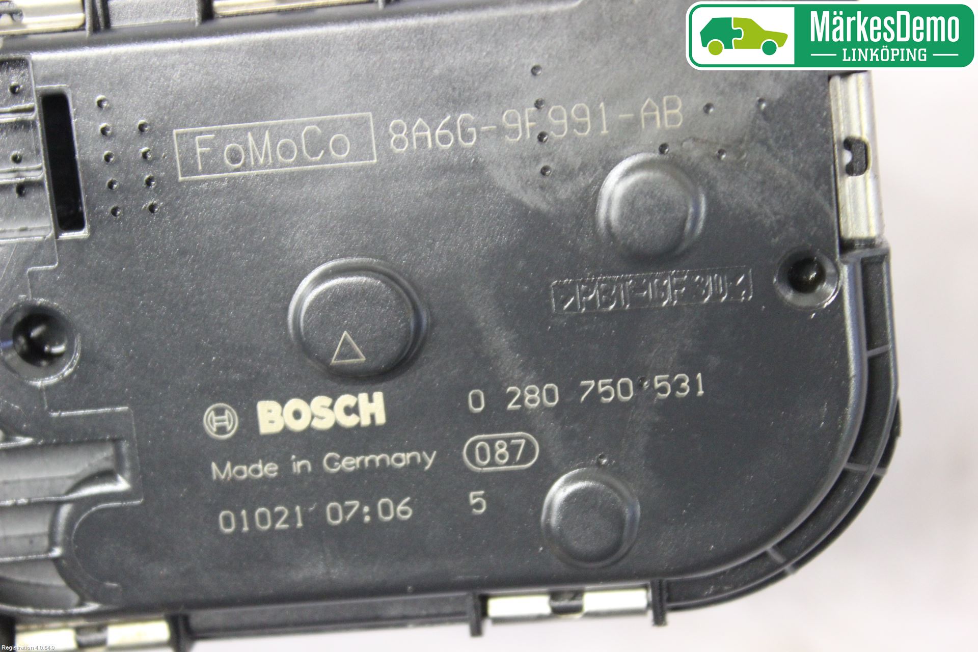 Ford FIESTA 09-12 Injspjällhus