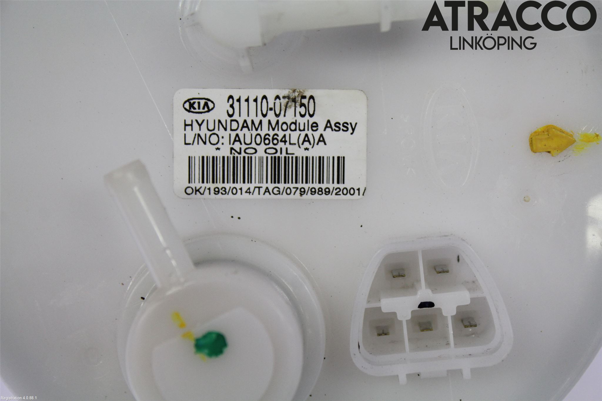 Kia PICANTO 12-17 Bränslepump El