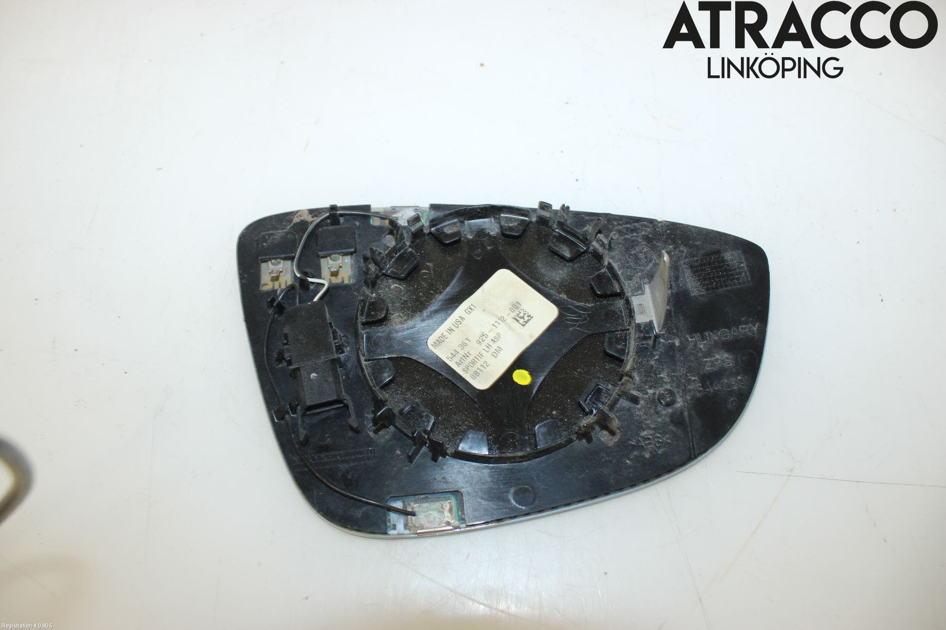 Volkswagen VW PASSAT 11-14 Spegelglas Vä