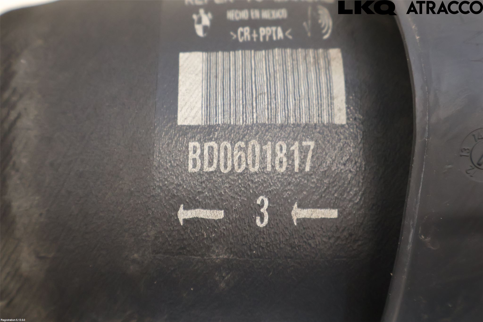 BMW 5 E60/61 Sed/Tou 02-10 Nivå-Luftfjädring Bälg