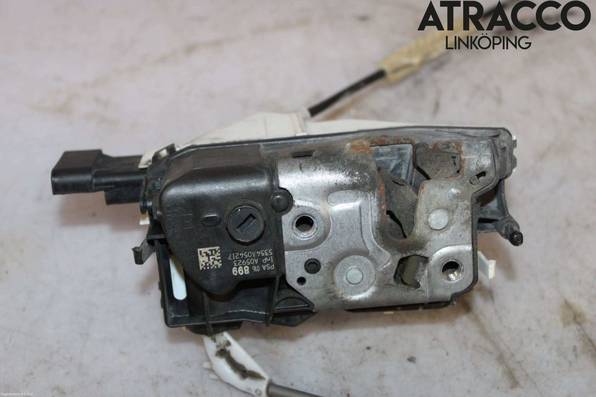 Citroen C4 CACTUS 14-20 Låskista-Dörrlås