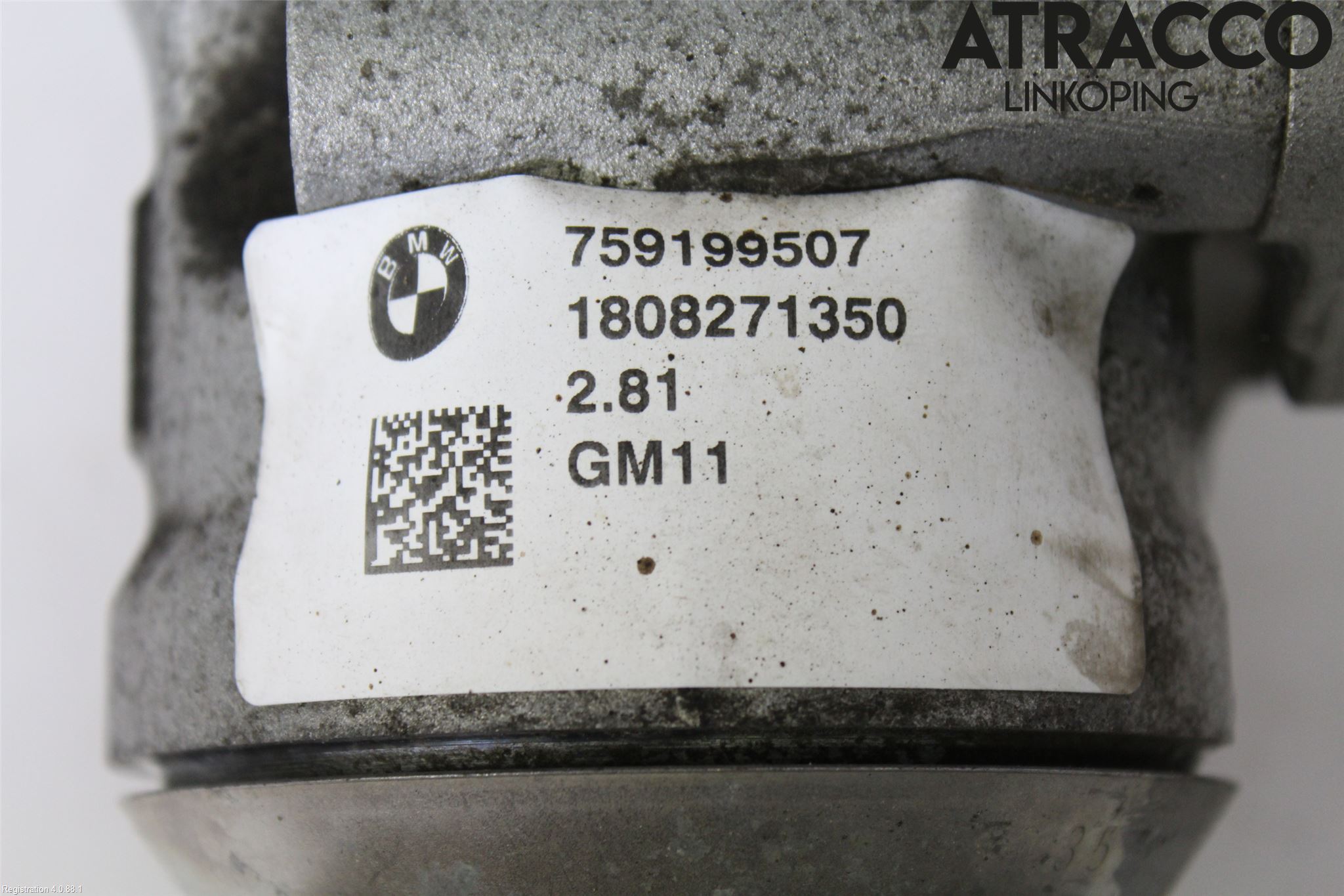 BMW 3 F30/F31/F80 12-19 Framvagn Diffrential