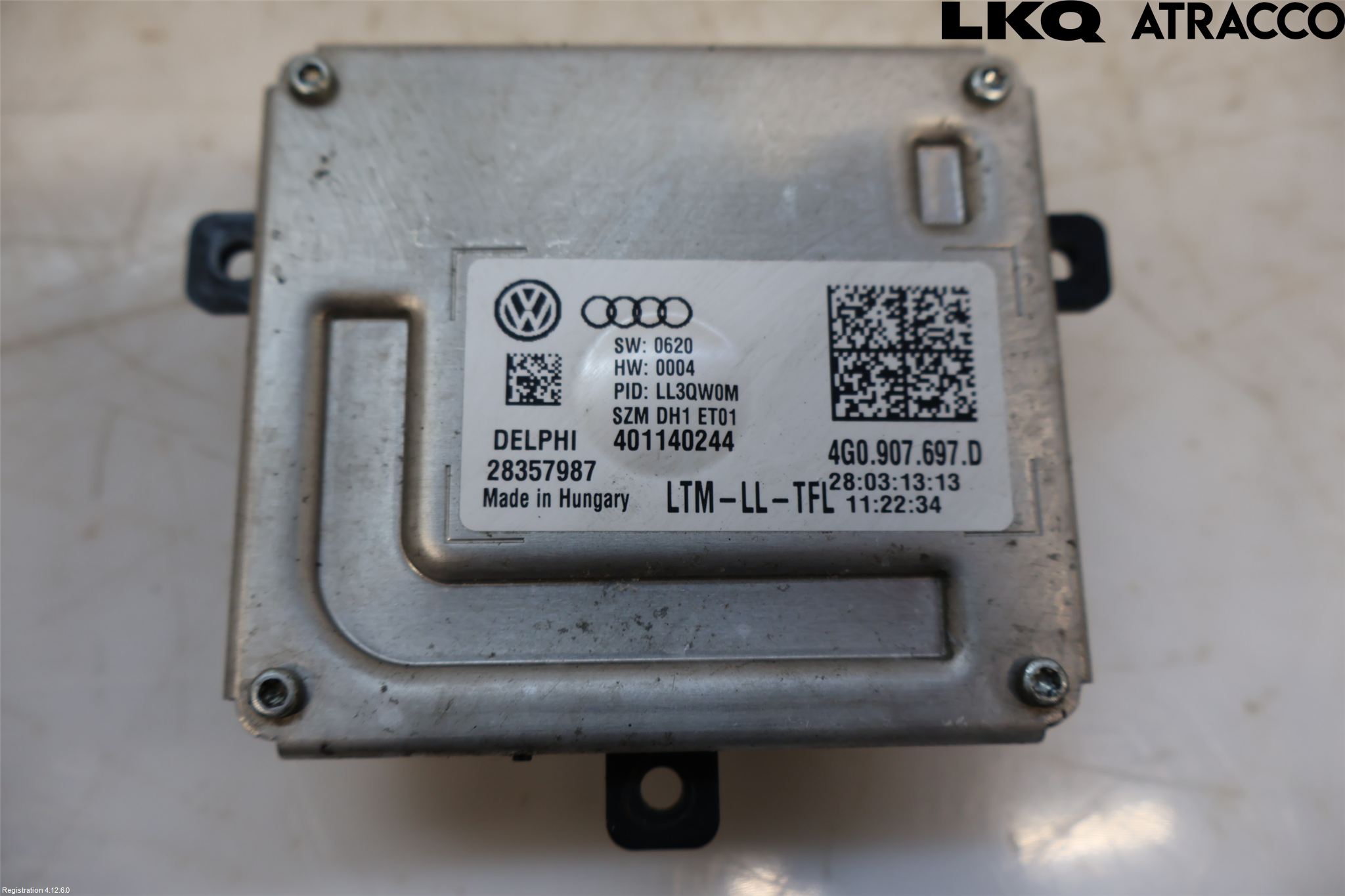 Audi A4 ALLROAD 09-16 Styrenhet Strålkastare