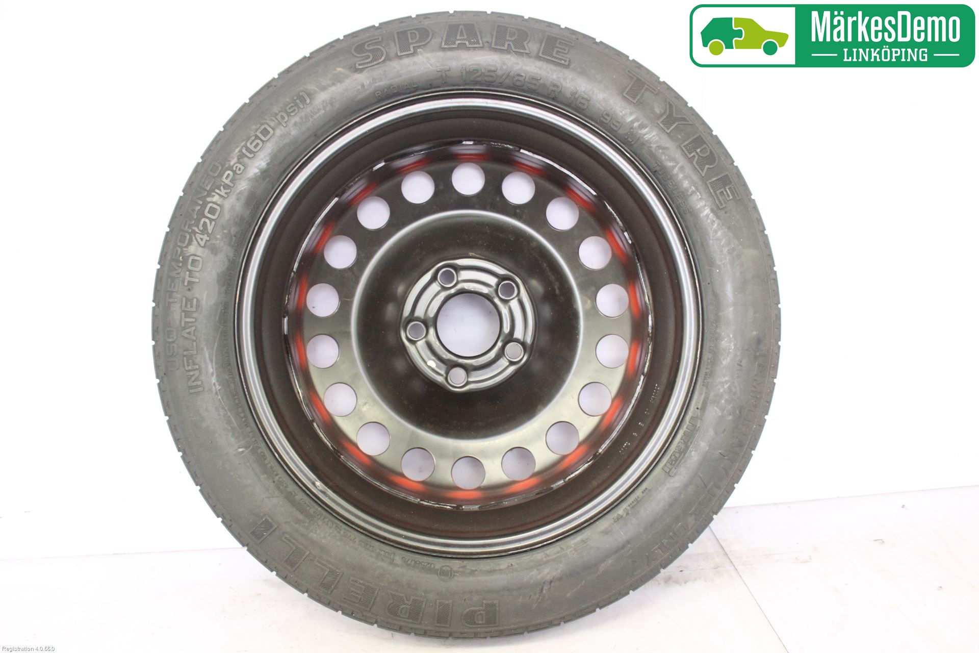 Saab 9-3 VER 2 Hjul Reservhjul Minityp