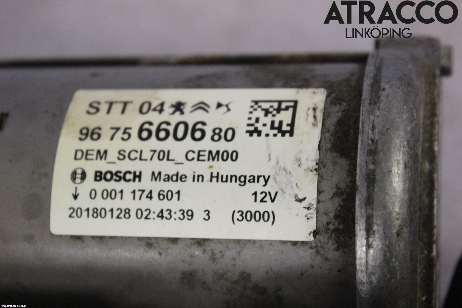 Peugeot PARTNER 16-18 Startmotor Diesel