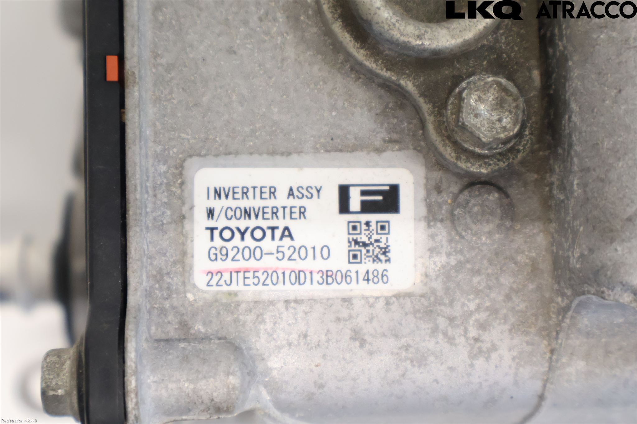 Toyota YARIS XP130 12-14 Inverter Hybrid
