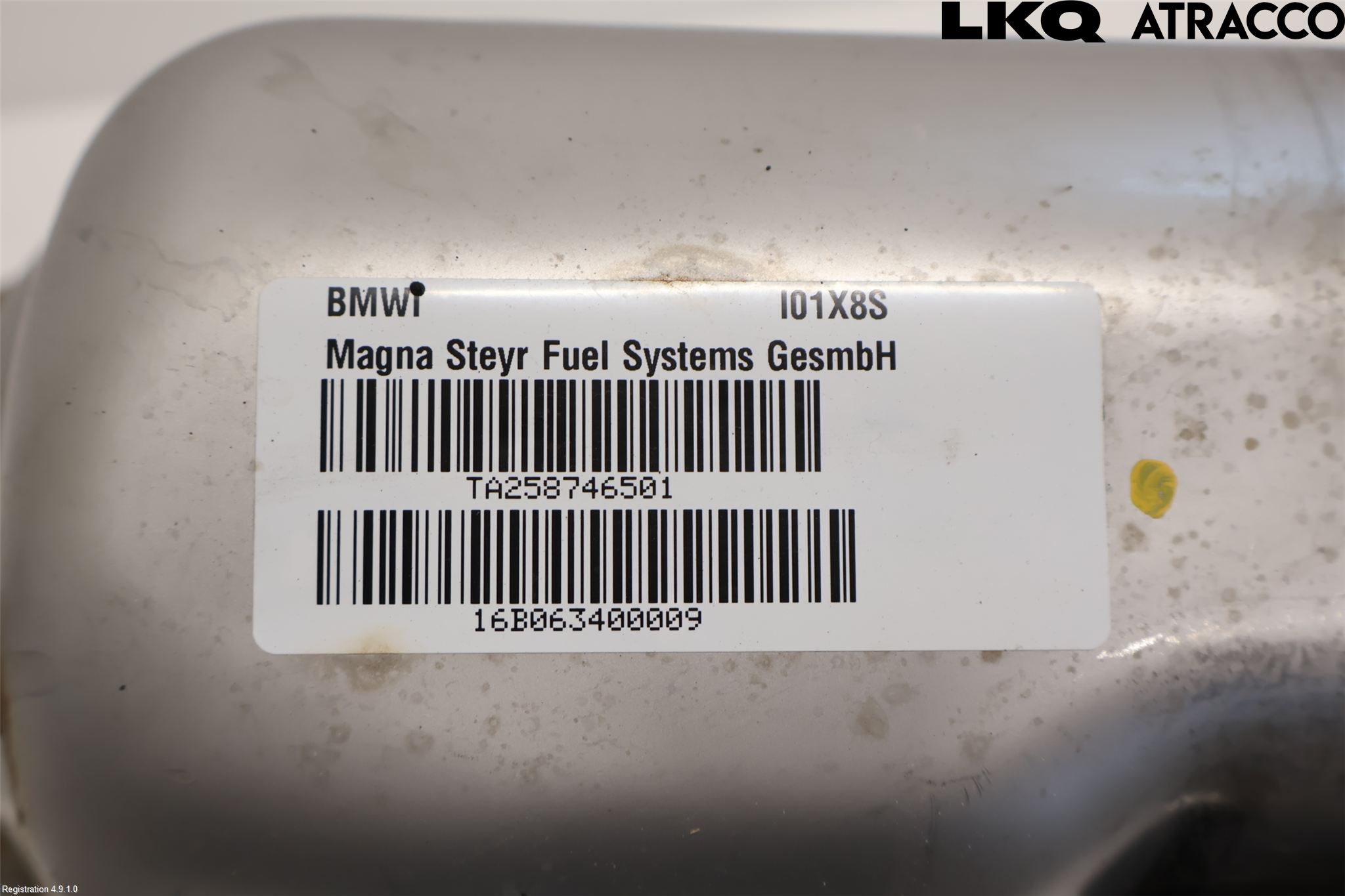 BMW i3 I01 13-22 Bränsletank