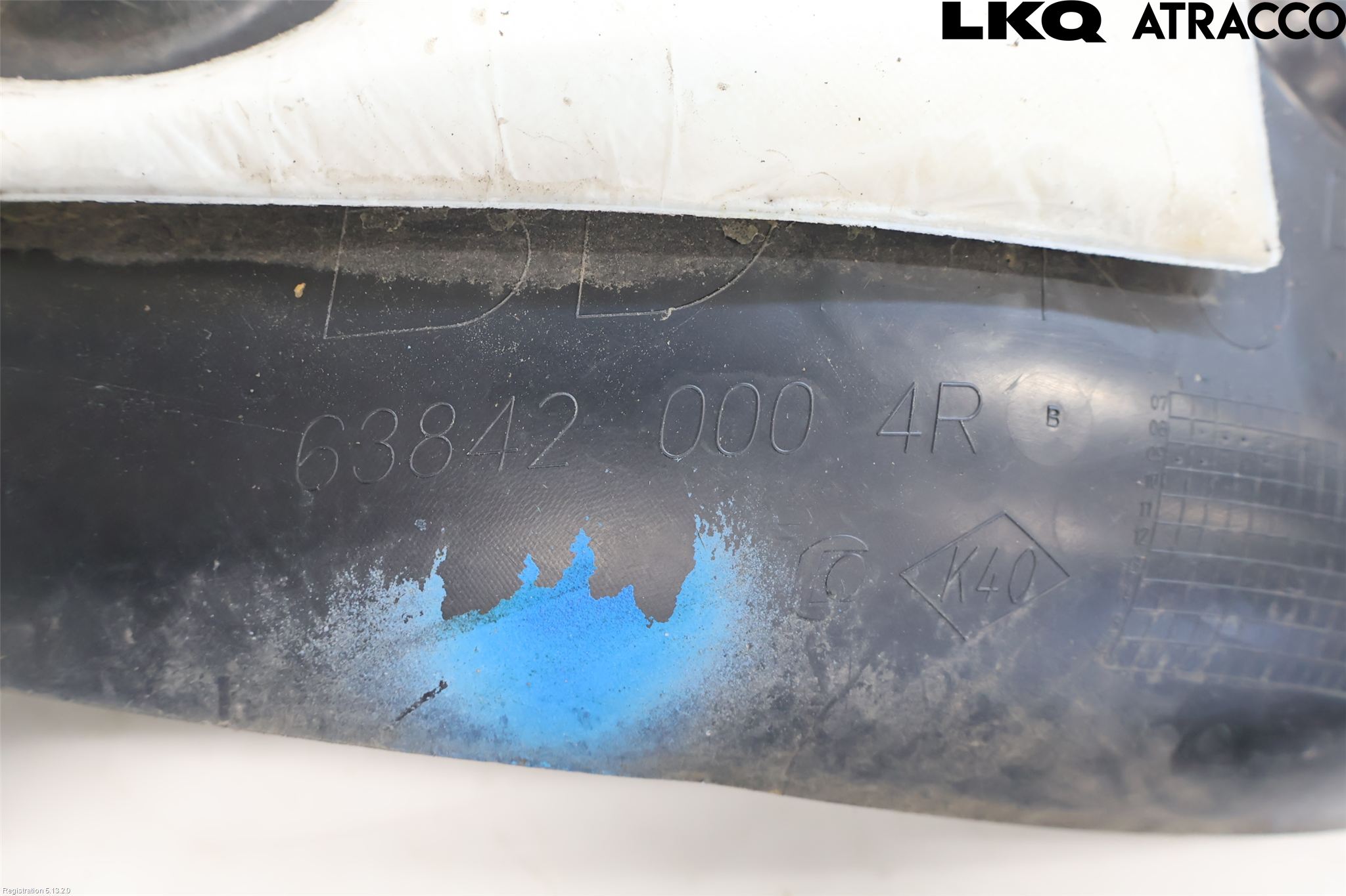 Renault MEGANE III 09-15 Skärm Inner