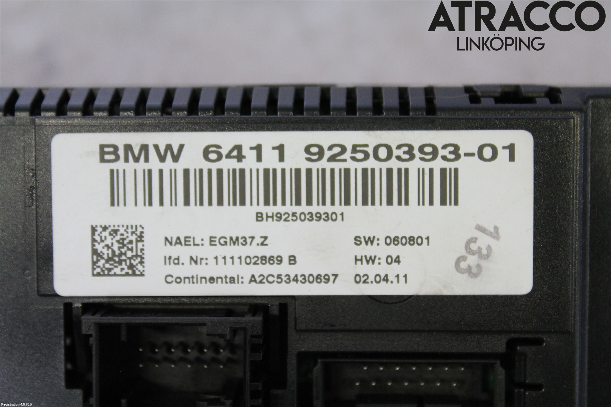 BMW X1 E84 10-15 Ac Styrenhet Ac Manöveren