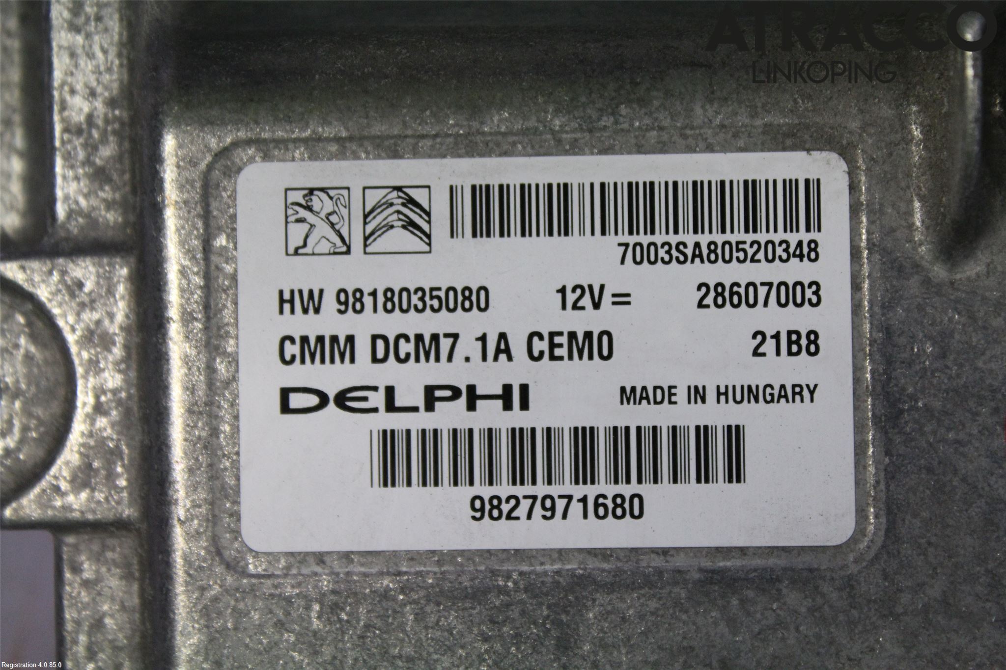 Peugeot 308 14-21 Styrenhet Inspump Diesel